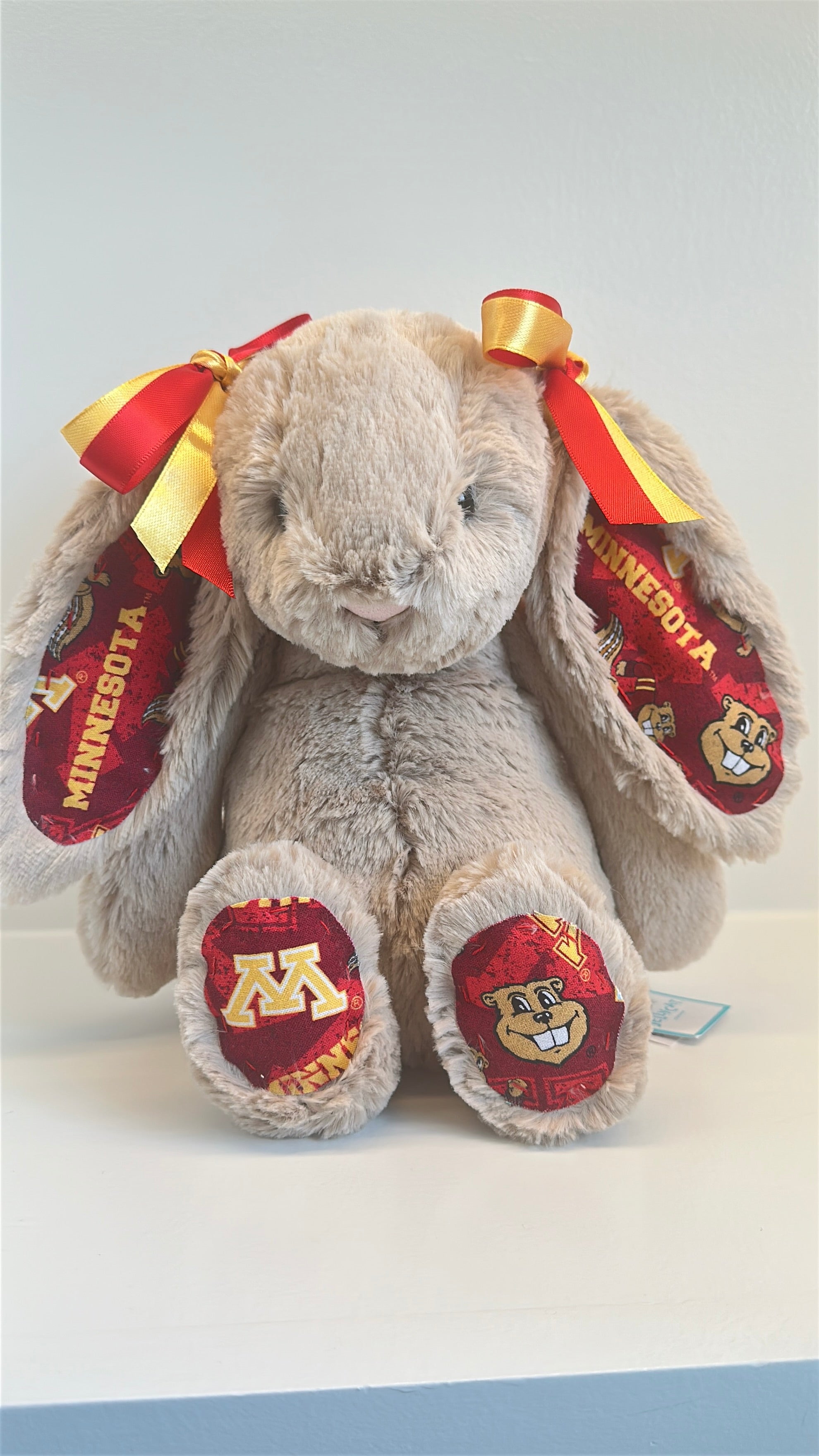 College Jellycat Bashful Bunny