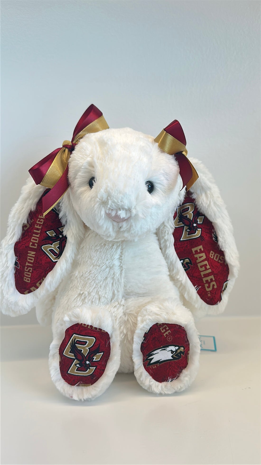 Boston College Custom College Jellycat Bashful Bunny