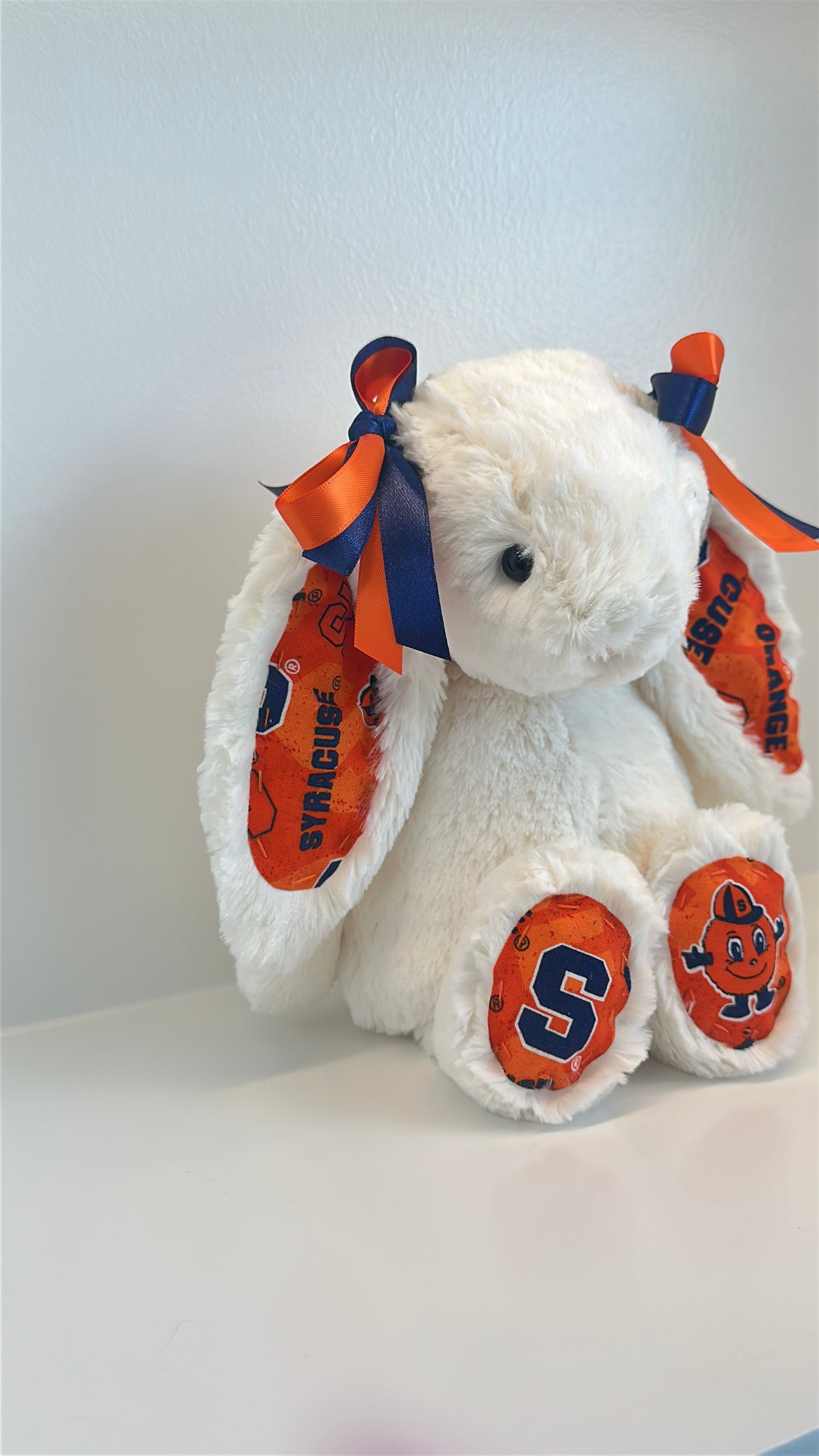 Syracuse University Custom College Jellycat Bashful Bunny – 4U Dezigns