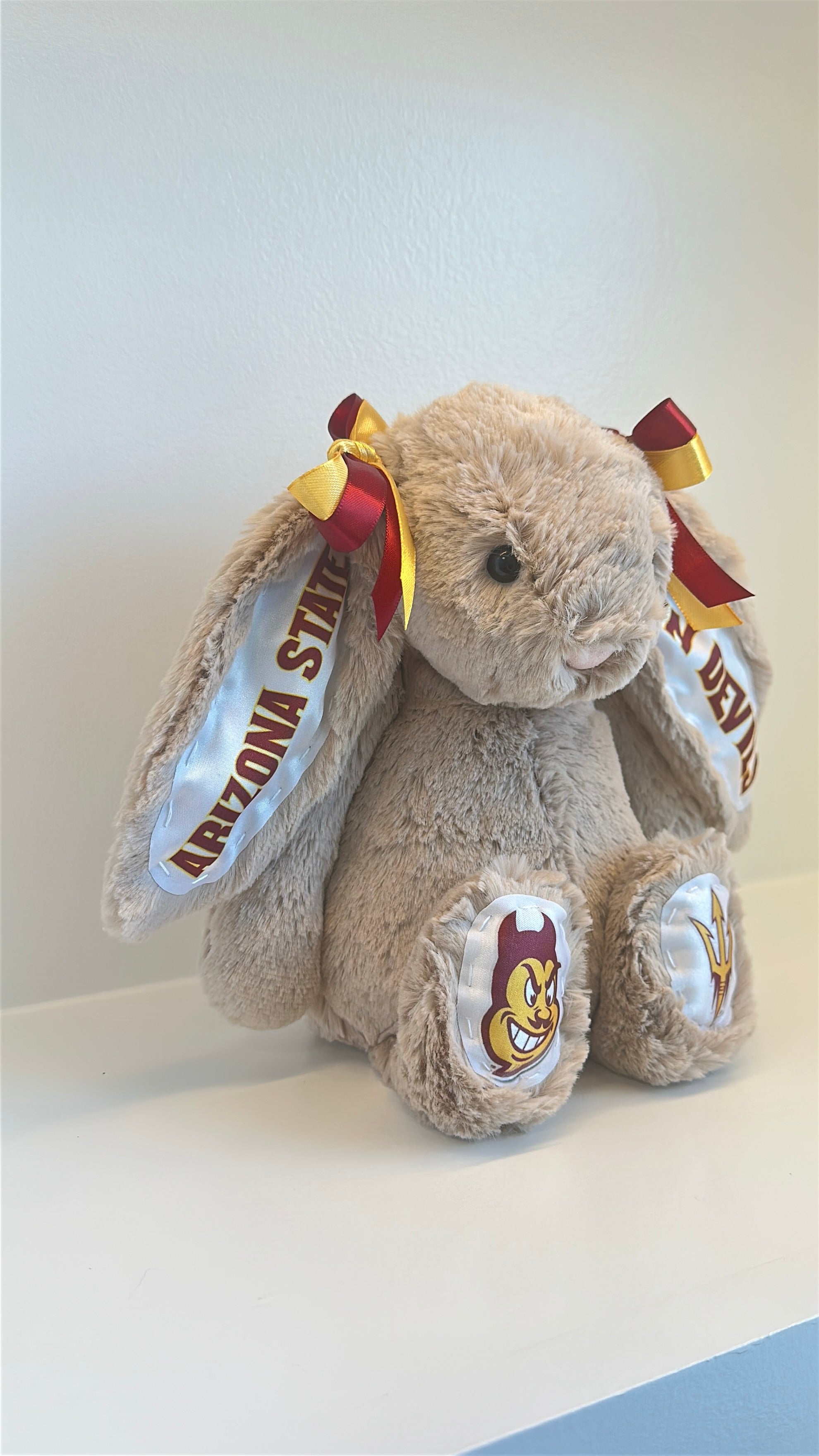 Arizona State University Custom College Jellycat Bashful Bunny
