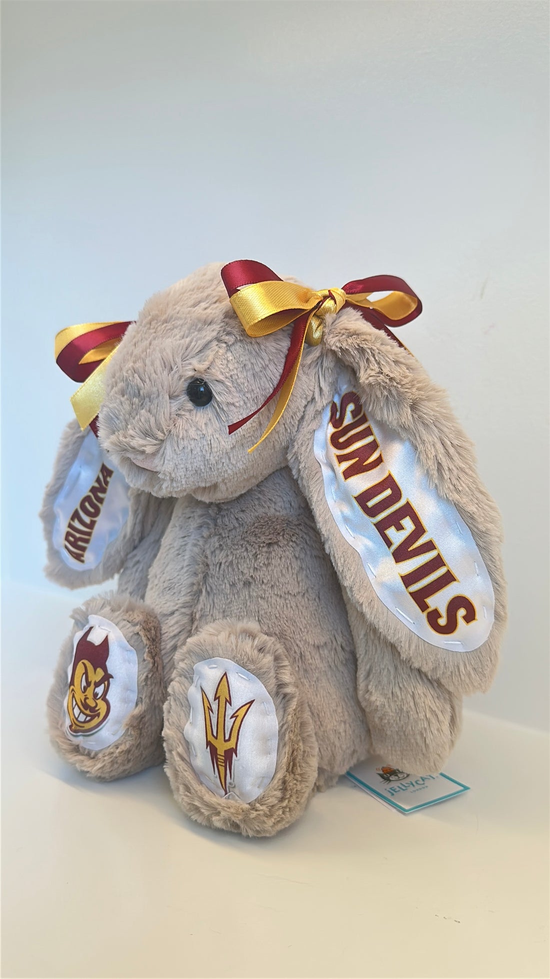 Arizona State University Custom College Jellycat Bashful Bunny