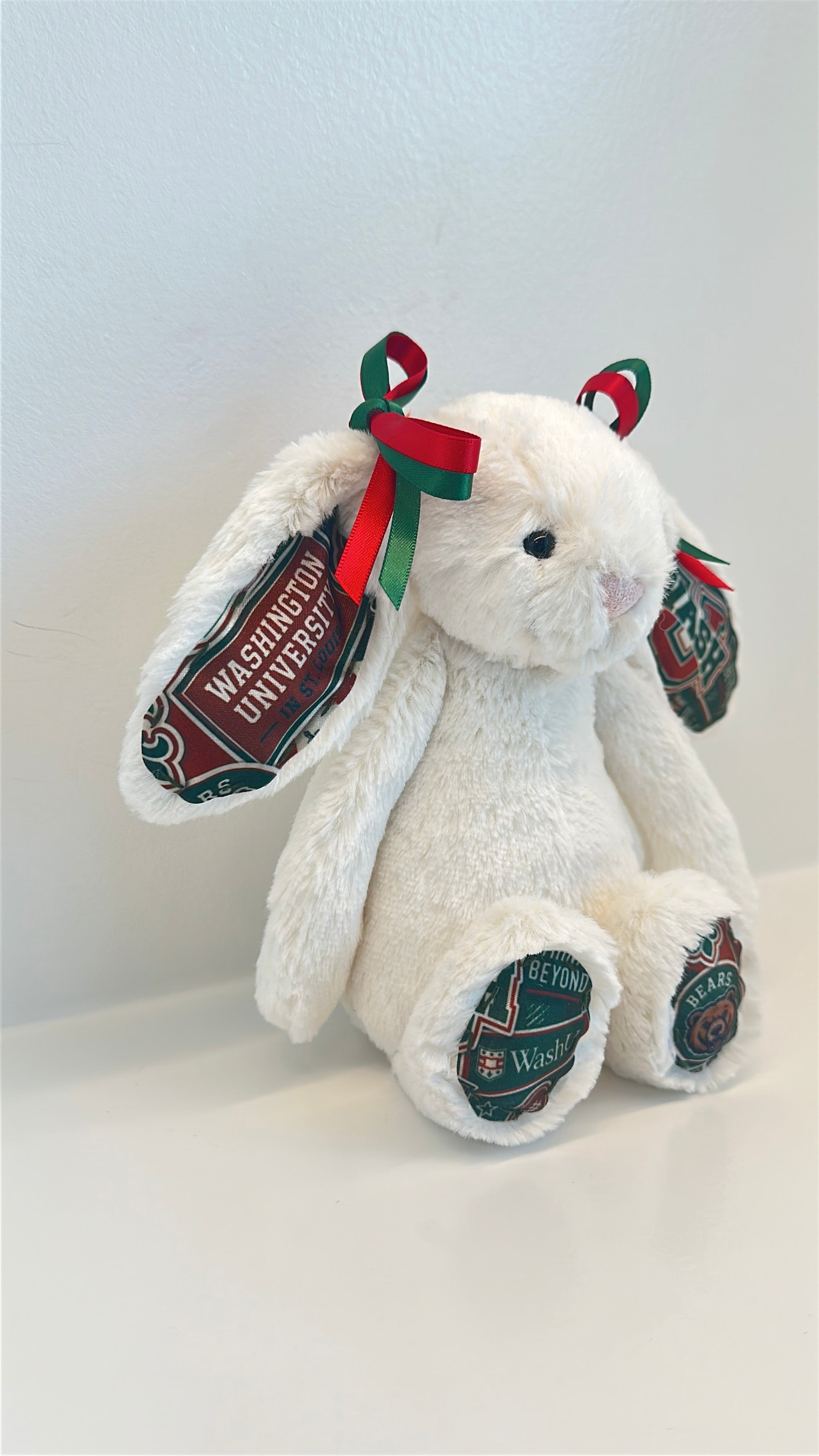 Washington University (WashU) Fully Custom Jellycat Bunny