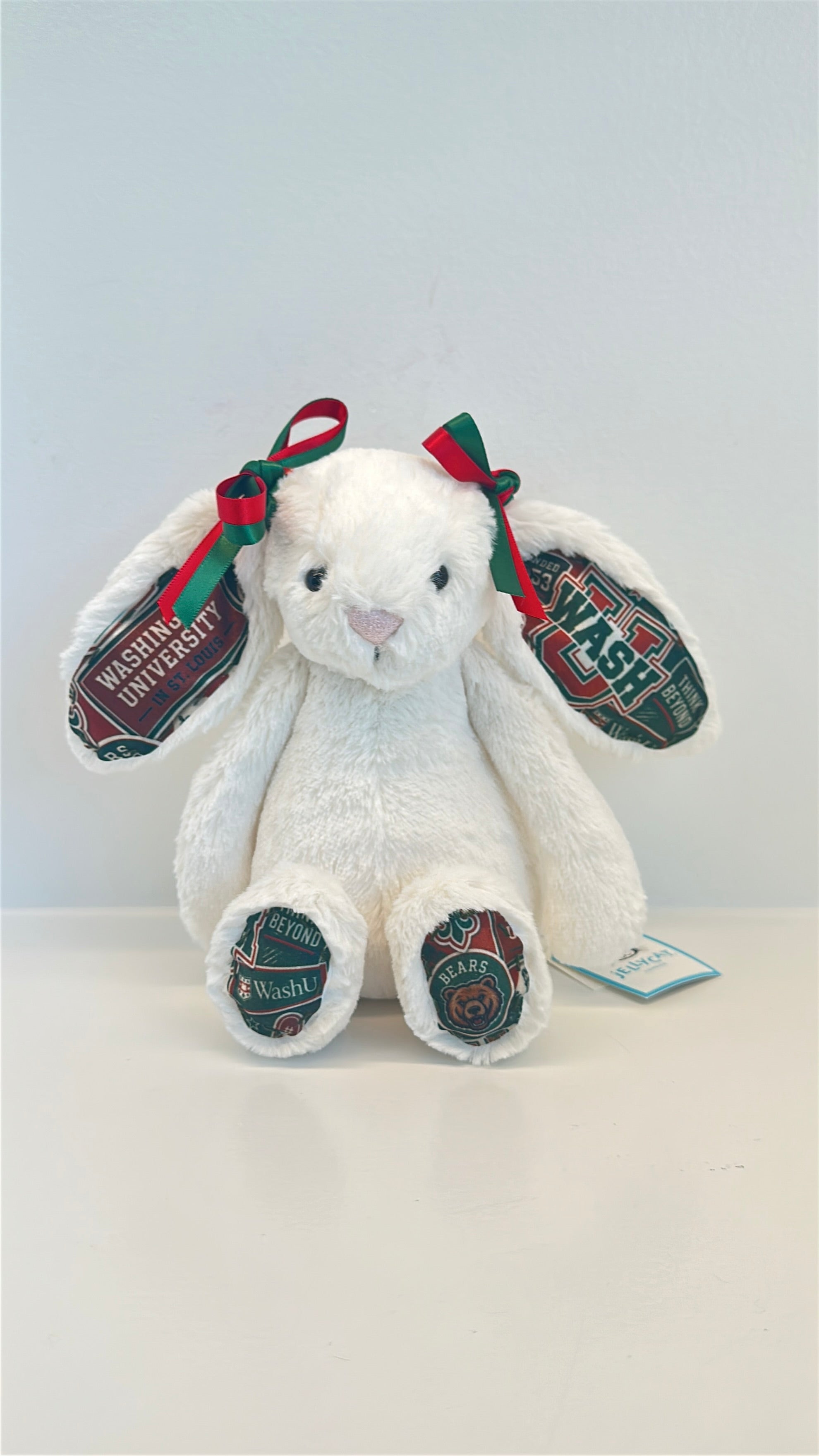 Washington University (WashU) Fully Custom Jellycat Bunny