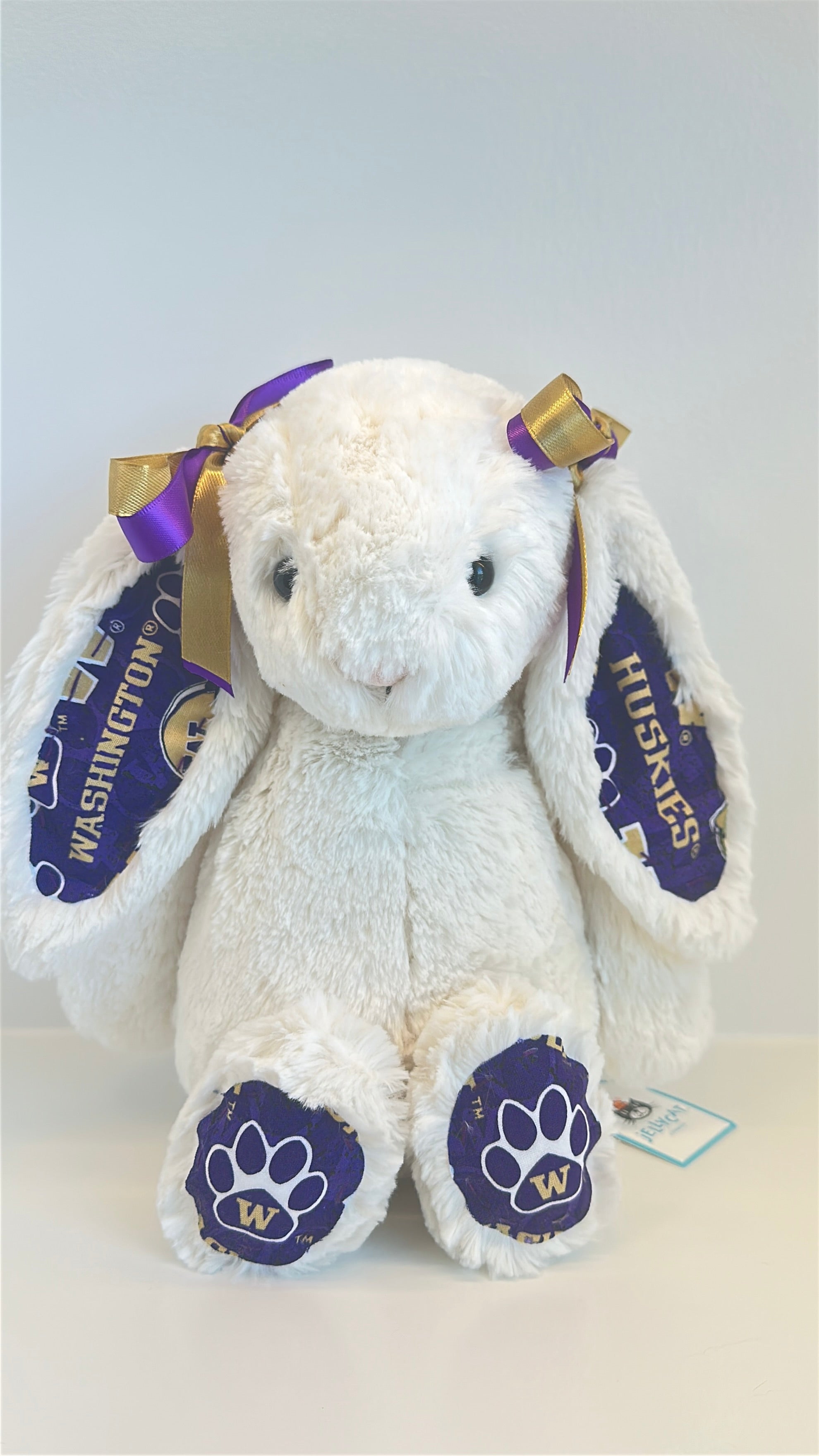 University of Washington College Jellycat Bunny