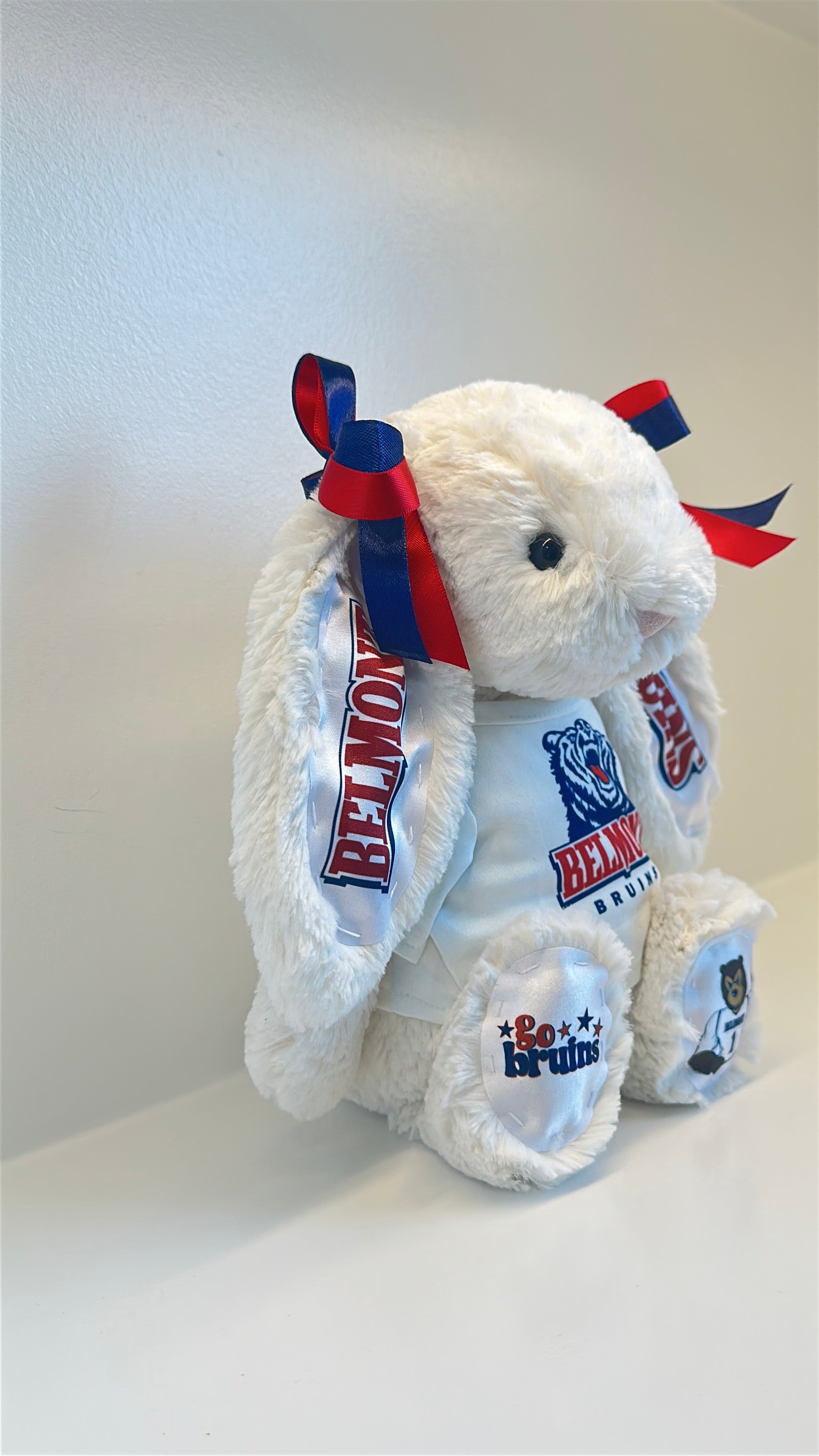 Belmont University Custom College Jellycat Bashful Bunny