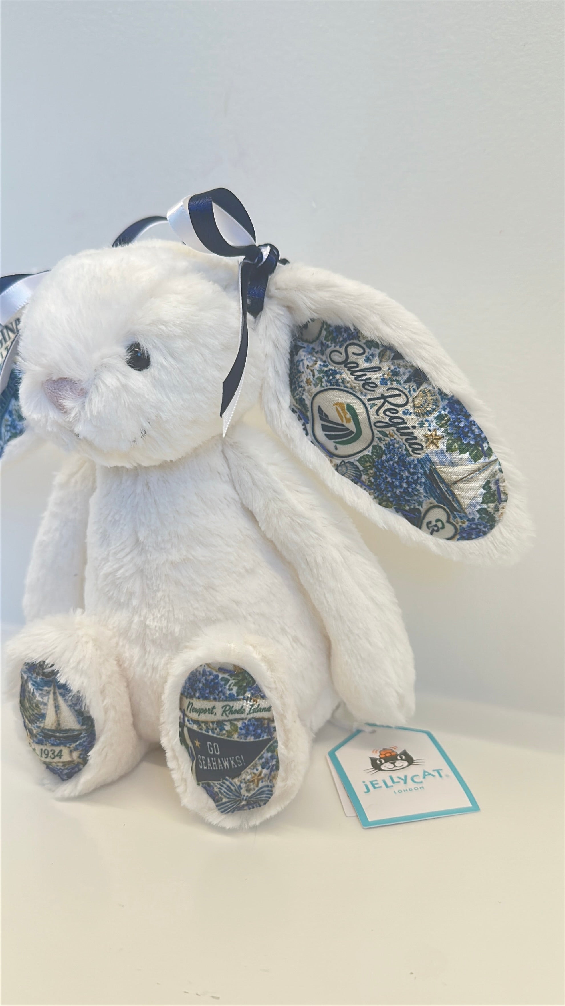 Salve Regina University Fully Custom College Jellycat Bunny