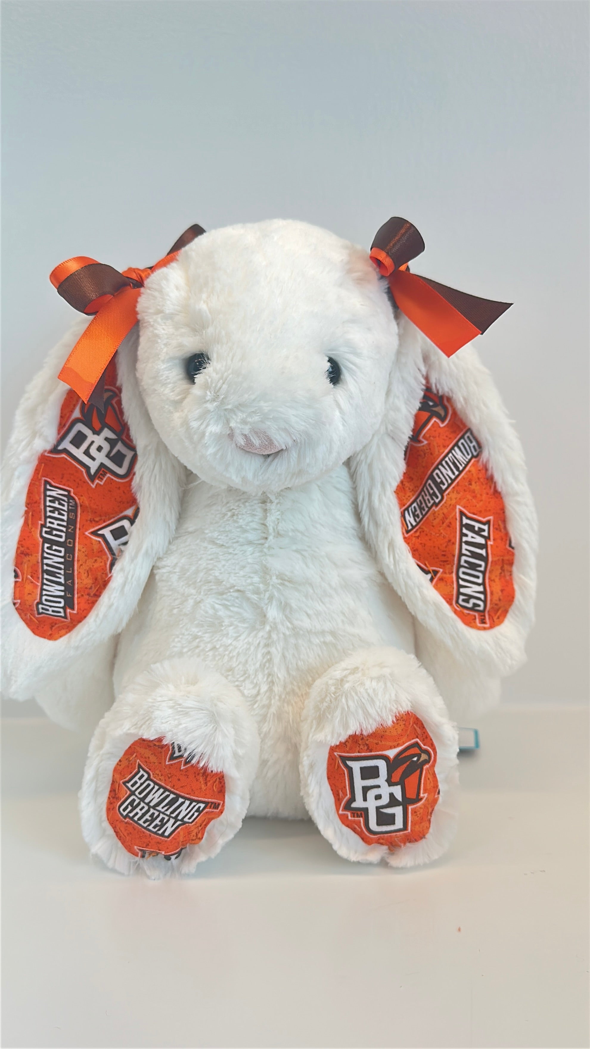 Bowling Green State University Custom College Jellycat Bashful Bunny
