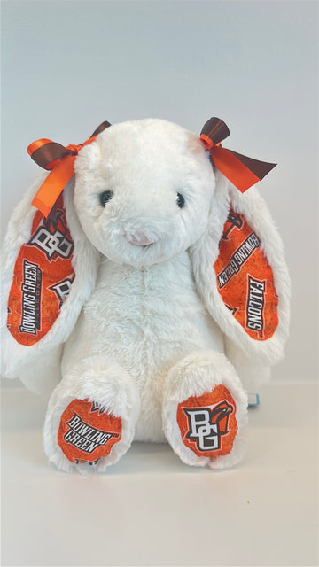 Bowling Green State University Custom College Jellycat Bashful Bunny