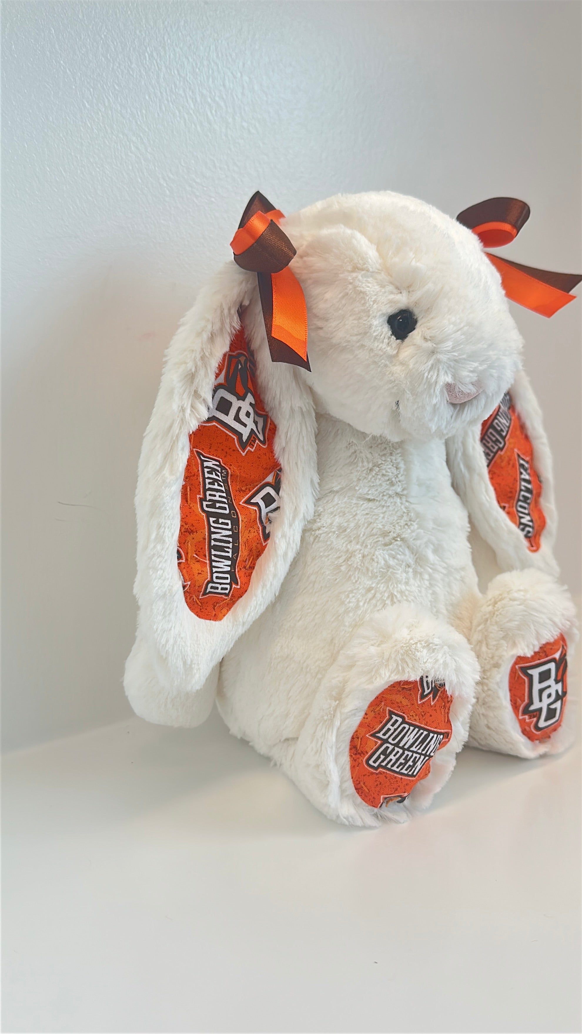 Bowling Green State University Custom College Jellycat Bashful Bunny