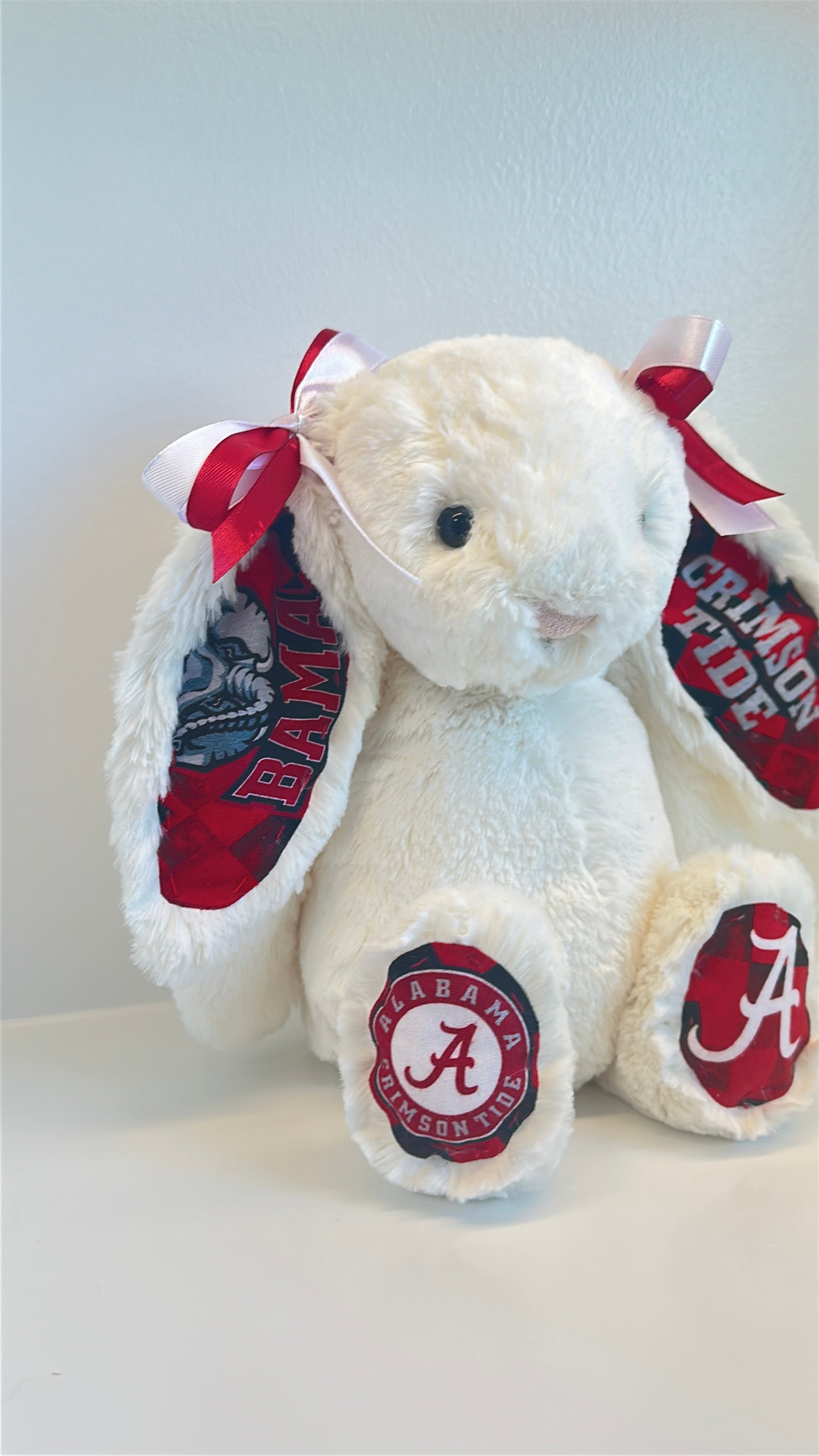 University of Alabama Custom College Jellycat Bashful Bunny