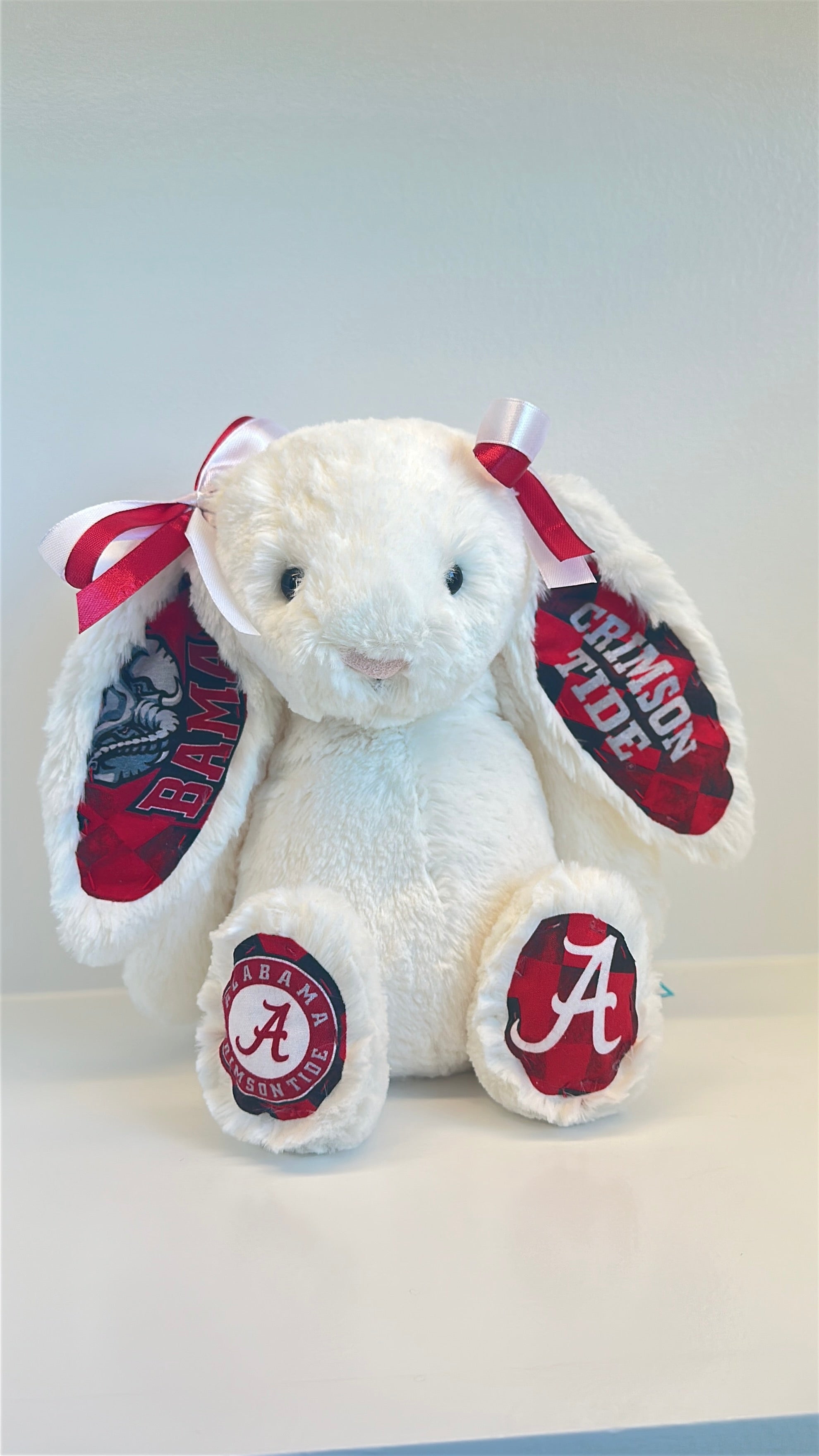 University of Alabama Custom College Jellycat Bashful Bunny