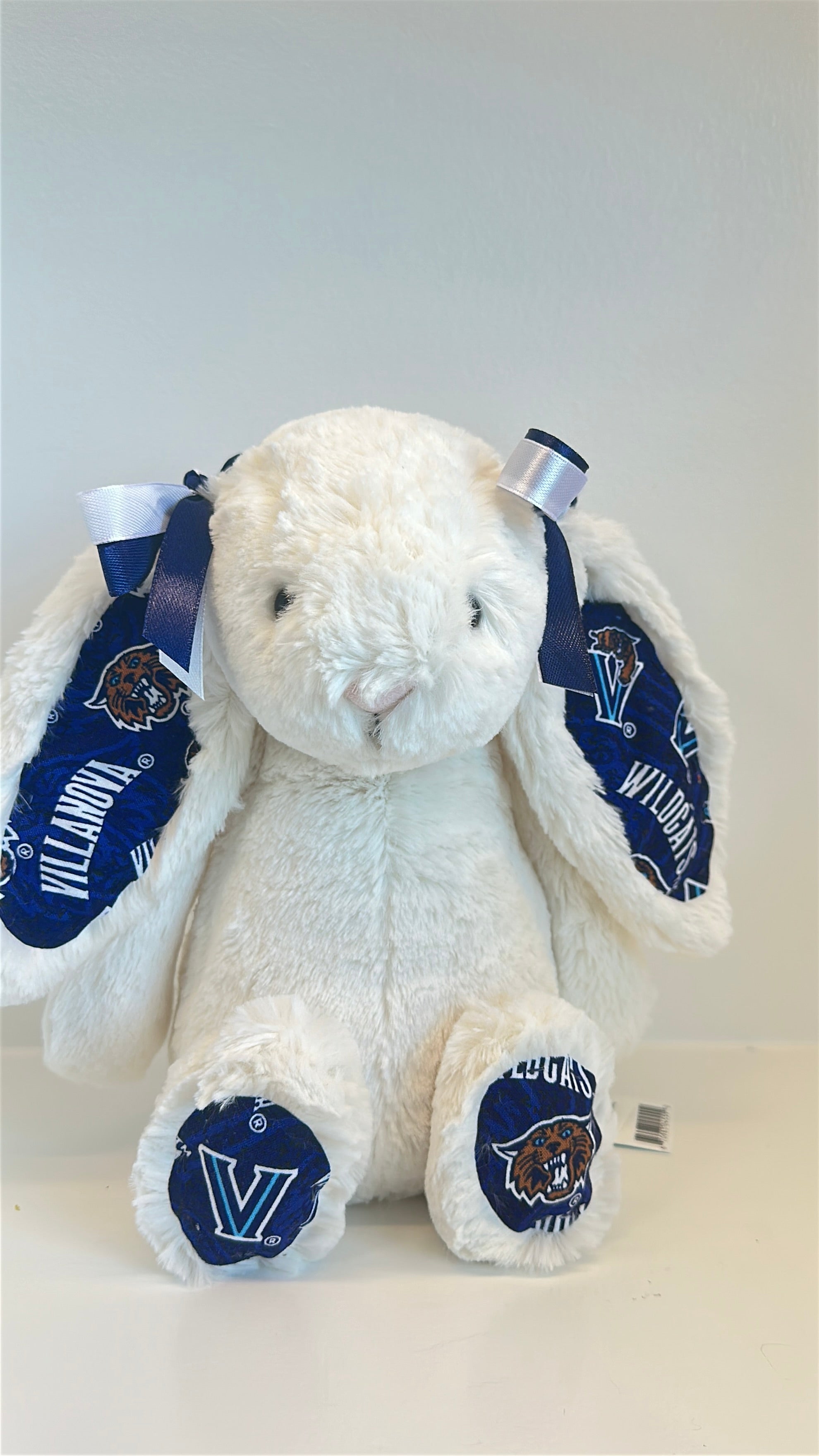 Villanova Custom College Jellycat Bashful Bunny