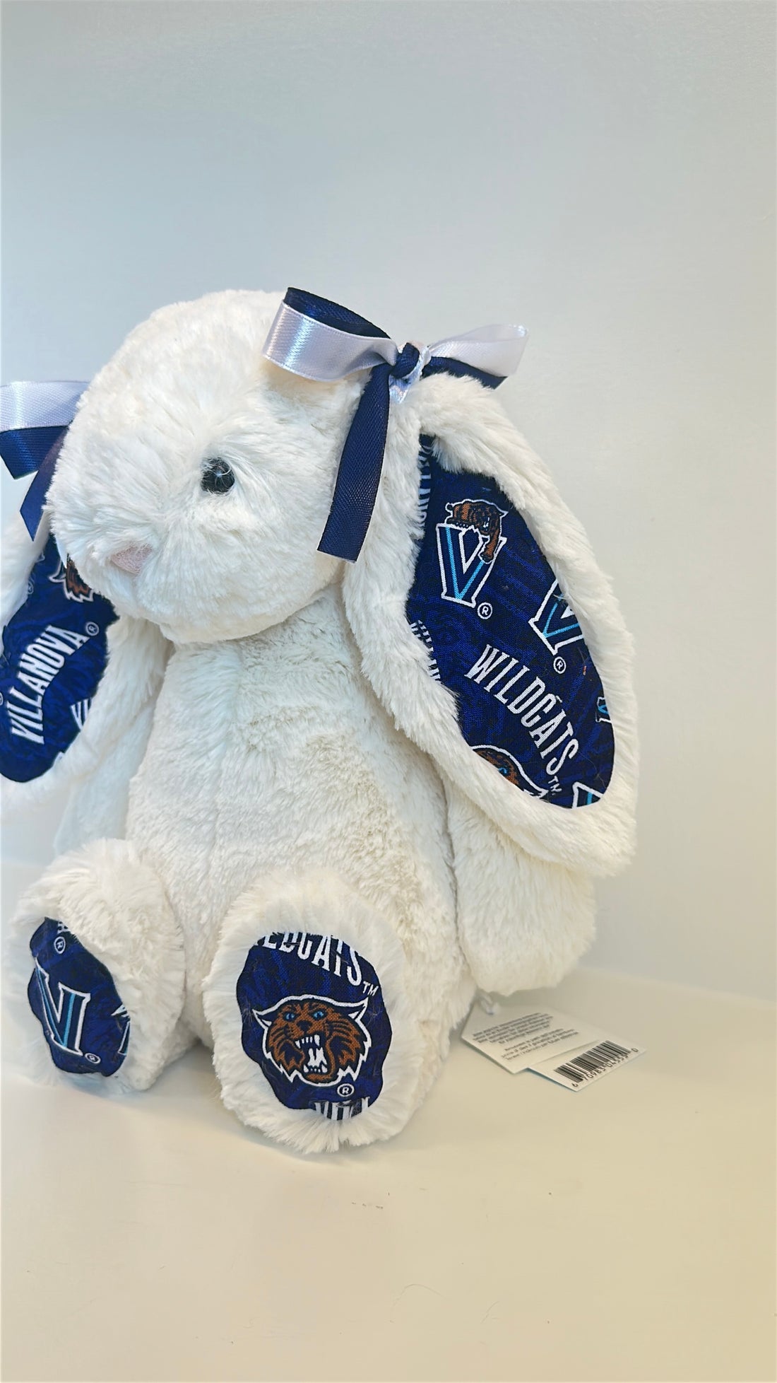Villanova Custom College Jellycat Bashful Bunny