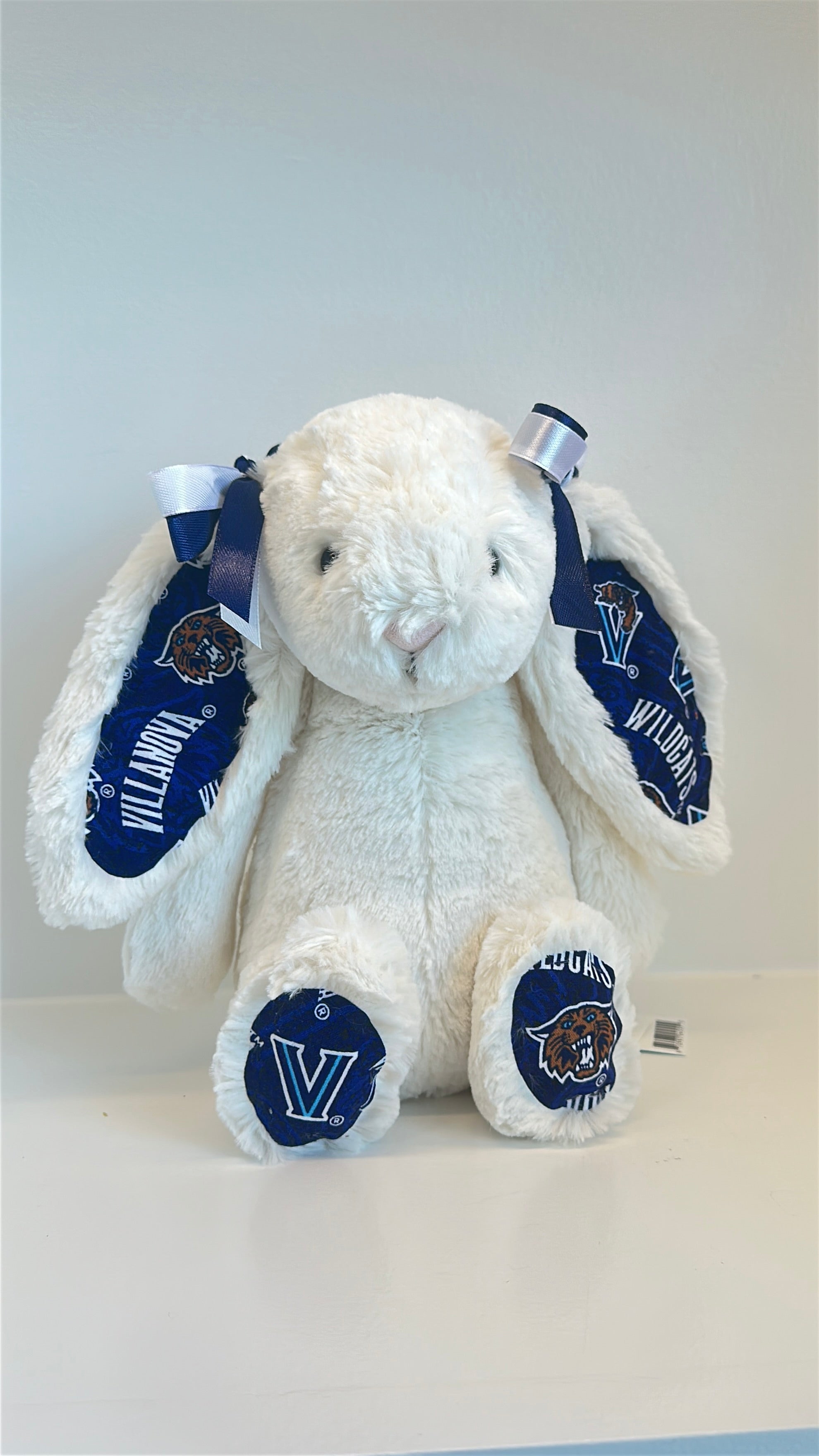 Villanova Custom College Jellycat Bashful Bunny