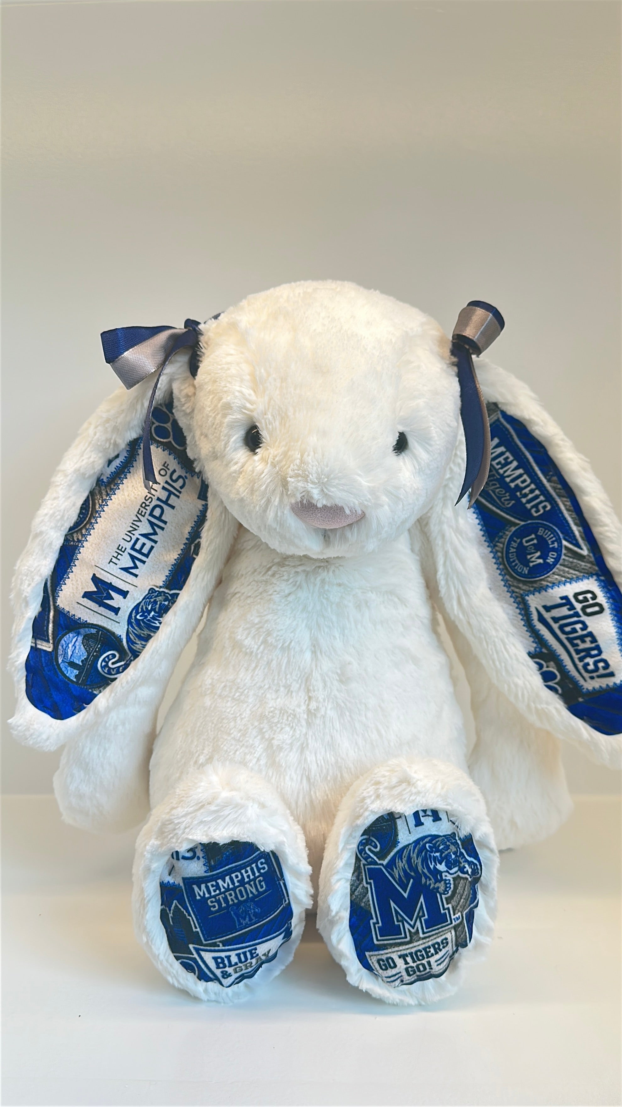 University of Memphis Fully Custom College Jellycat Bunny