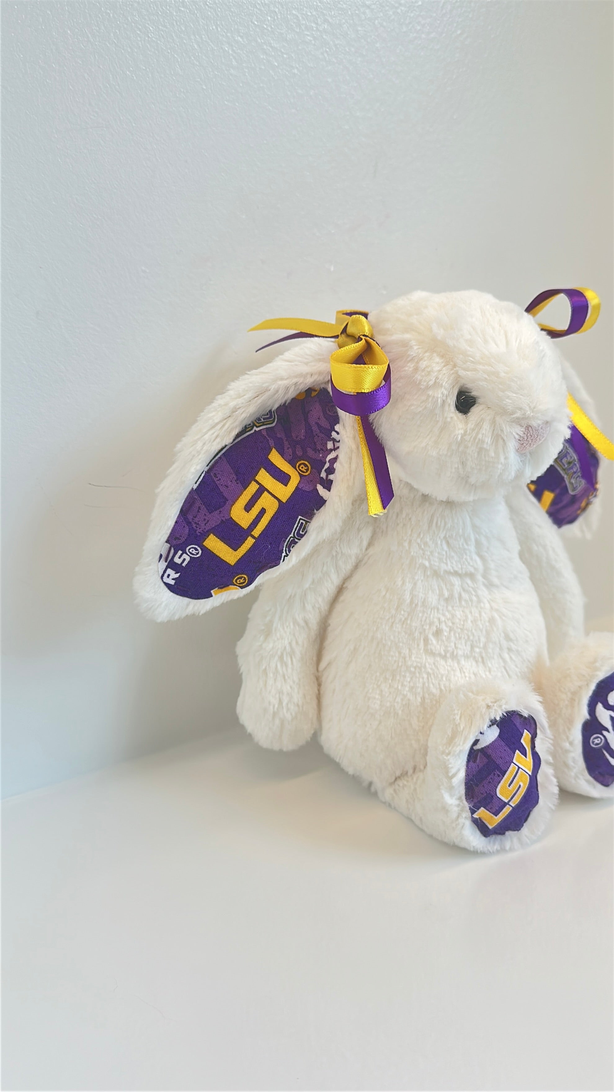 Louisiana State University (LSU) College Jellycat Bunny