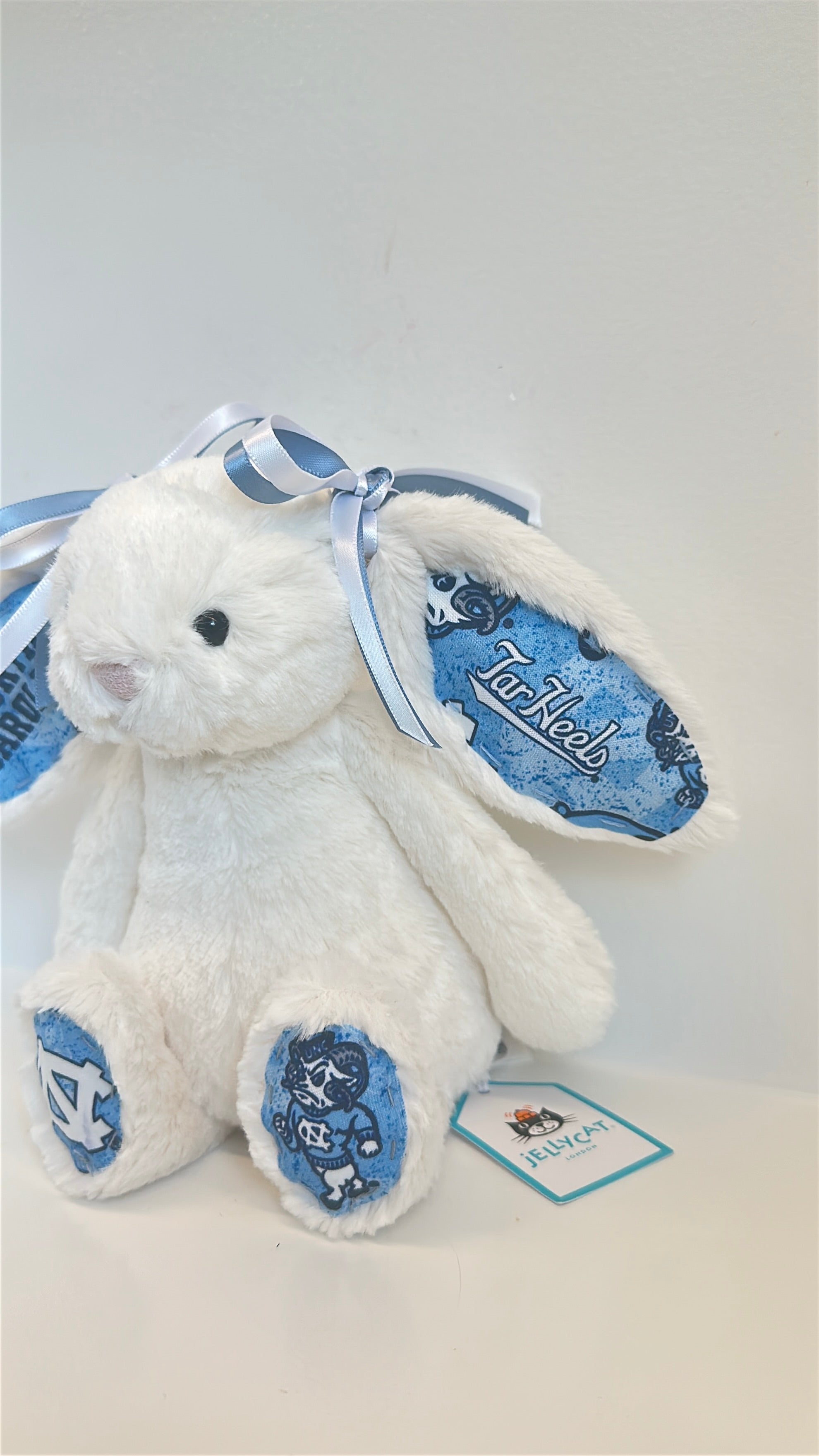 University of North Carolina at Chapel Hill (UNC) College Jellycat Bunny