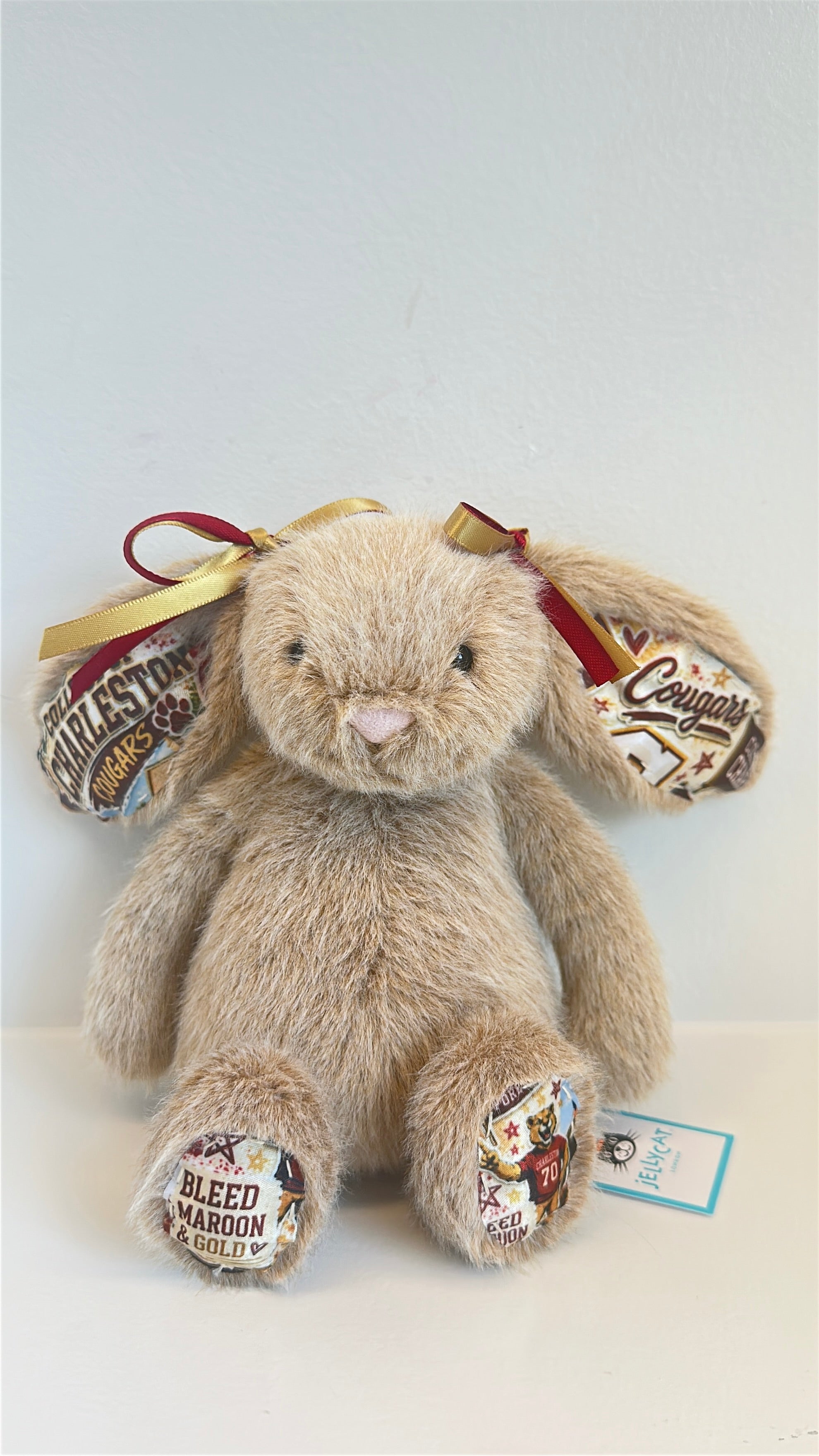 College of Charleston Custom College Jellycat Bunny