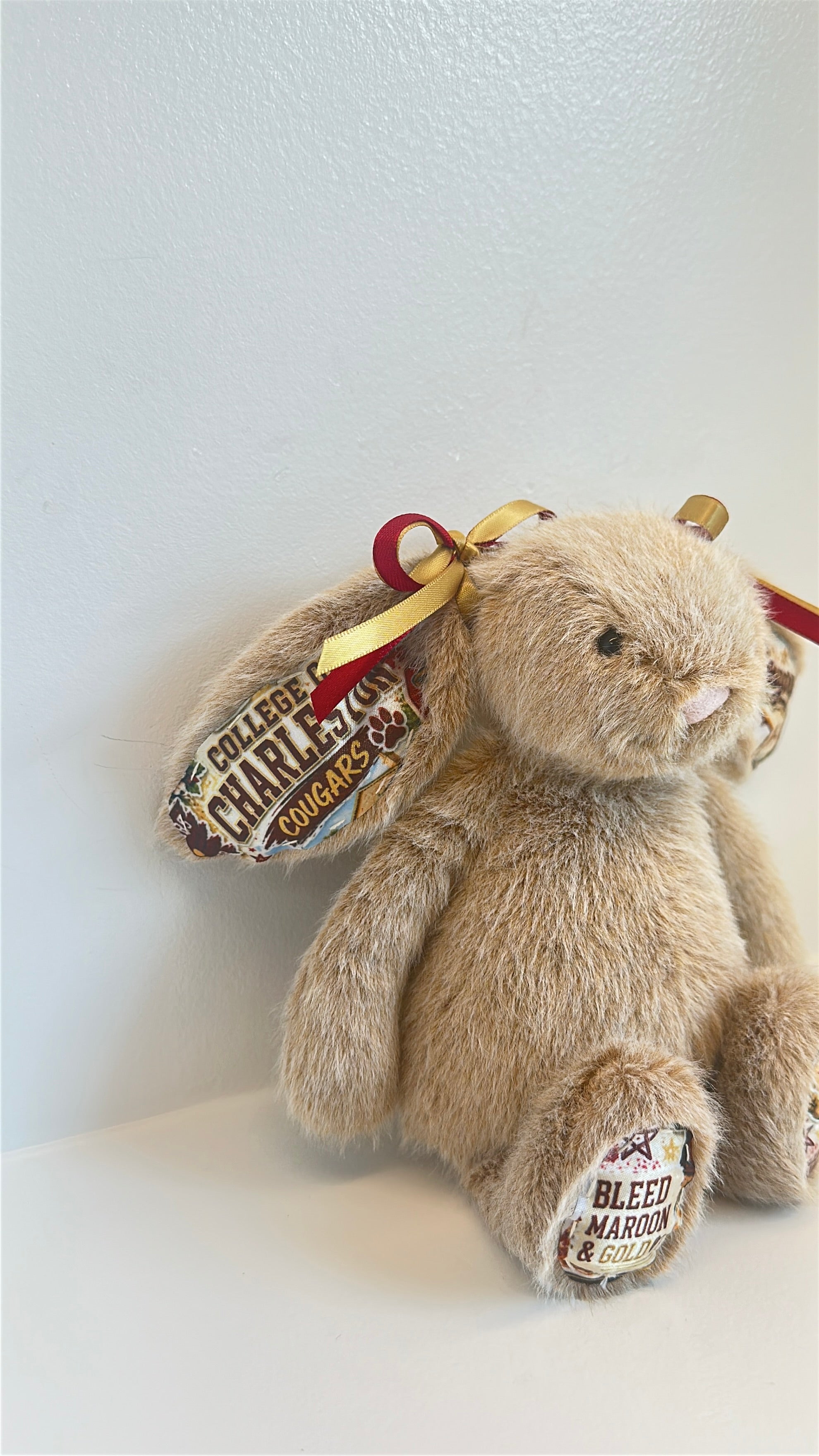 College of Charleston Custom College Jellycat Bunny