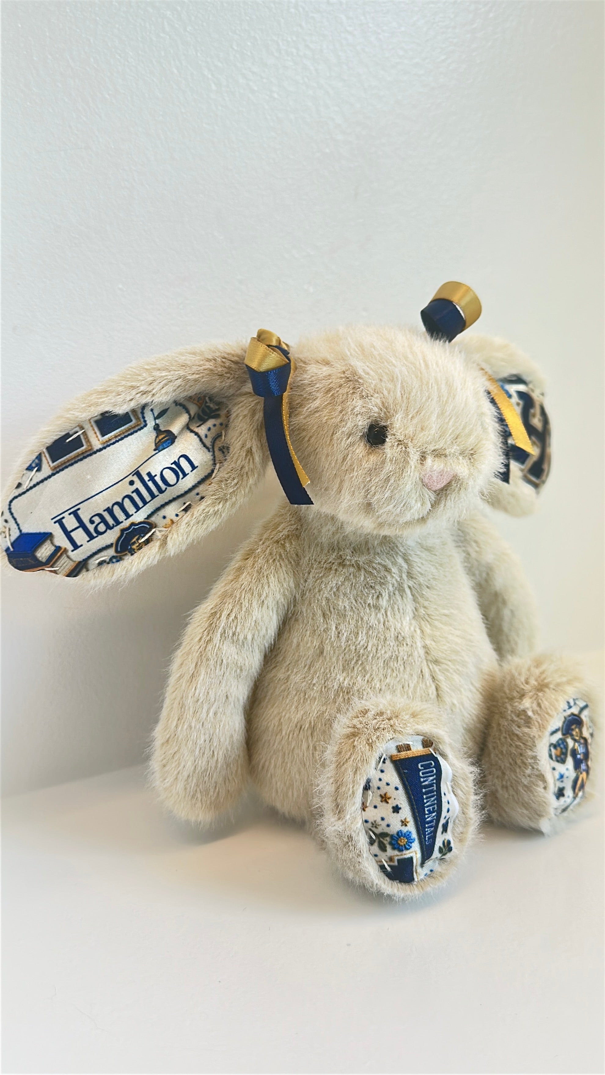 Hamilton College Fully Custom College Jellycat Bunny