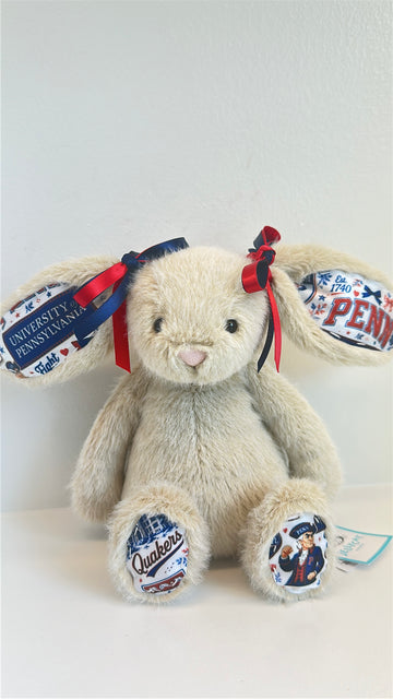 University of Pennslyvania Fully Custom College Jellycat Bunny