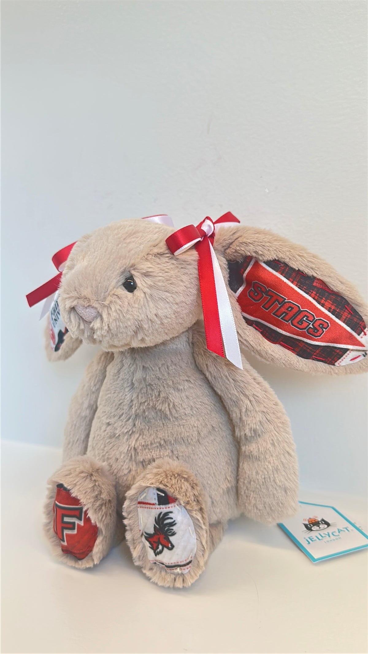 Fairfield University Custom College Jellycat Bashful Bunny