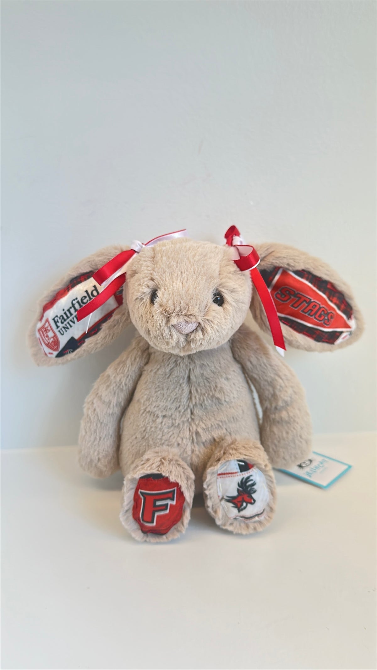 Fairfield University Custom College Jellycat Bashful Bunny
