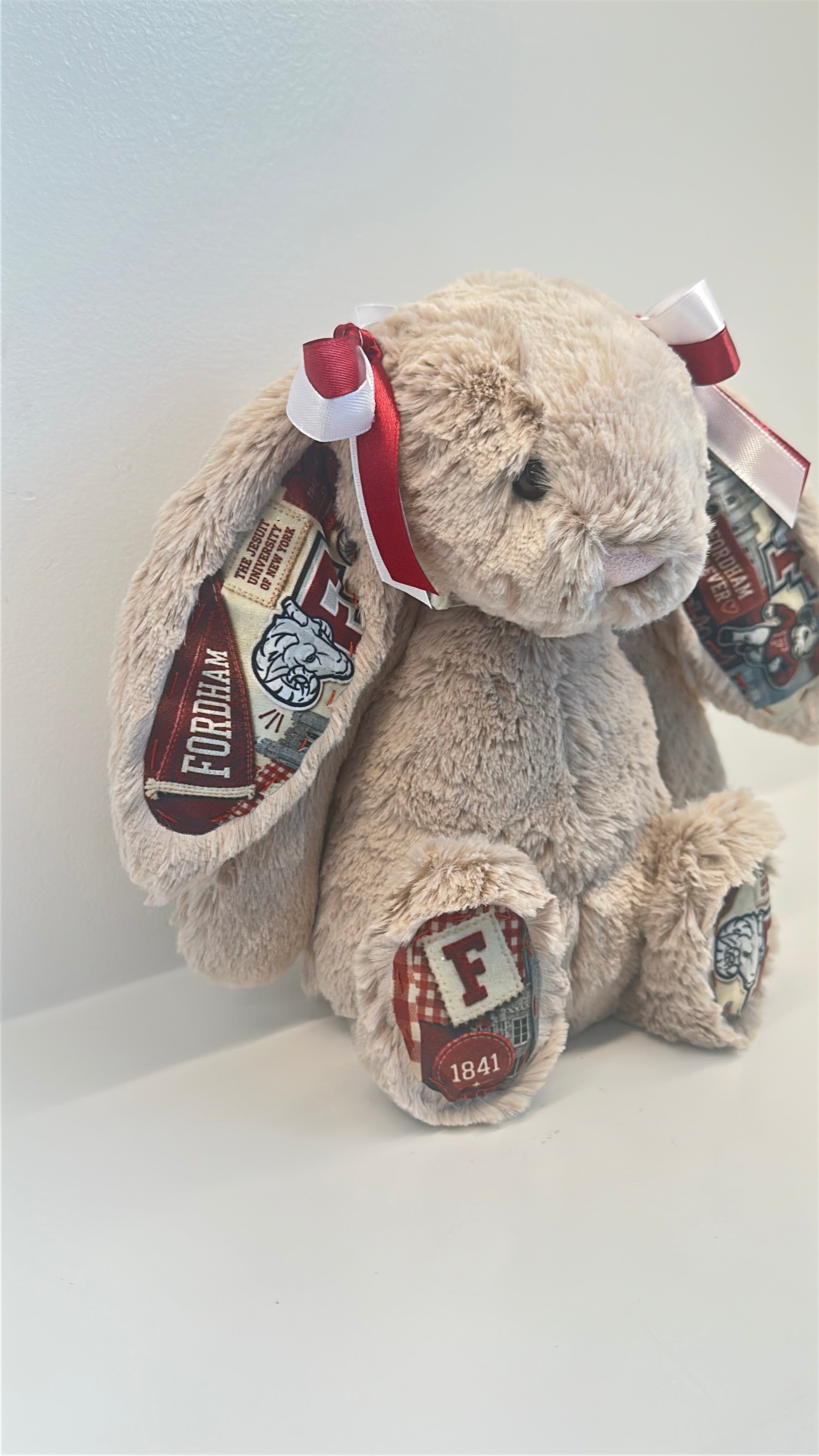Fordham University Fully Custom College Jellycat Bunny