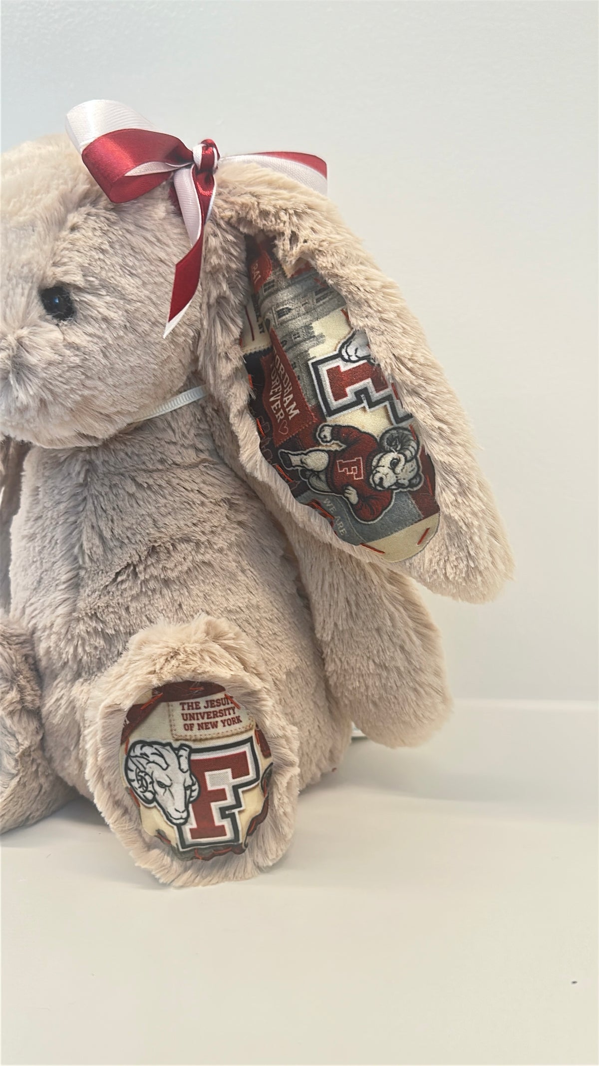 Fordham University Fully Custom College Jellycat Bunny