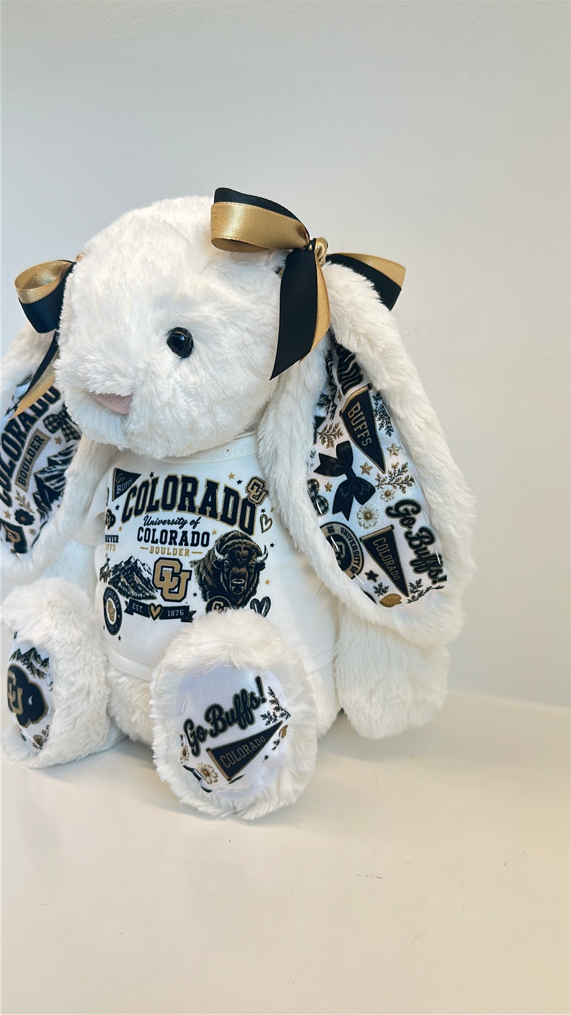 University of Colorado Boulder Custom Jellycat Bunny