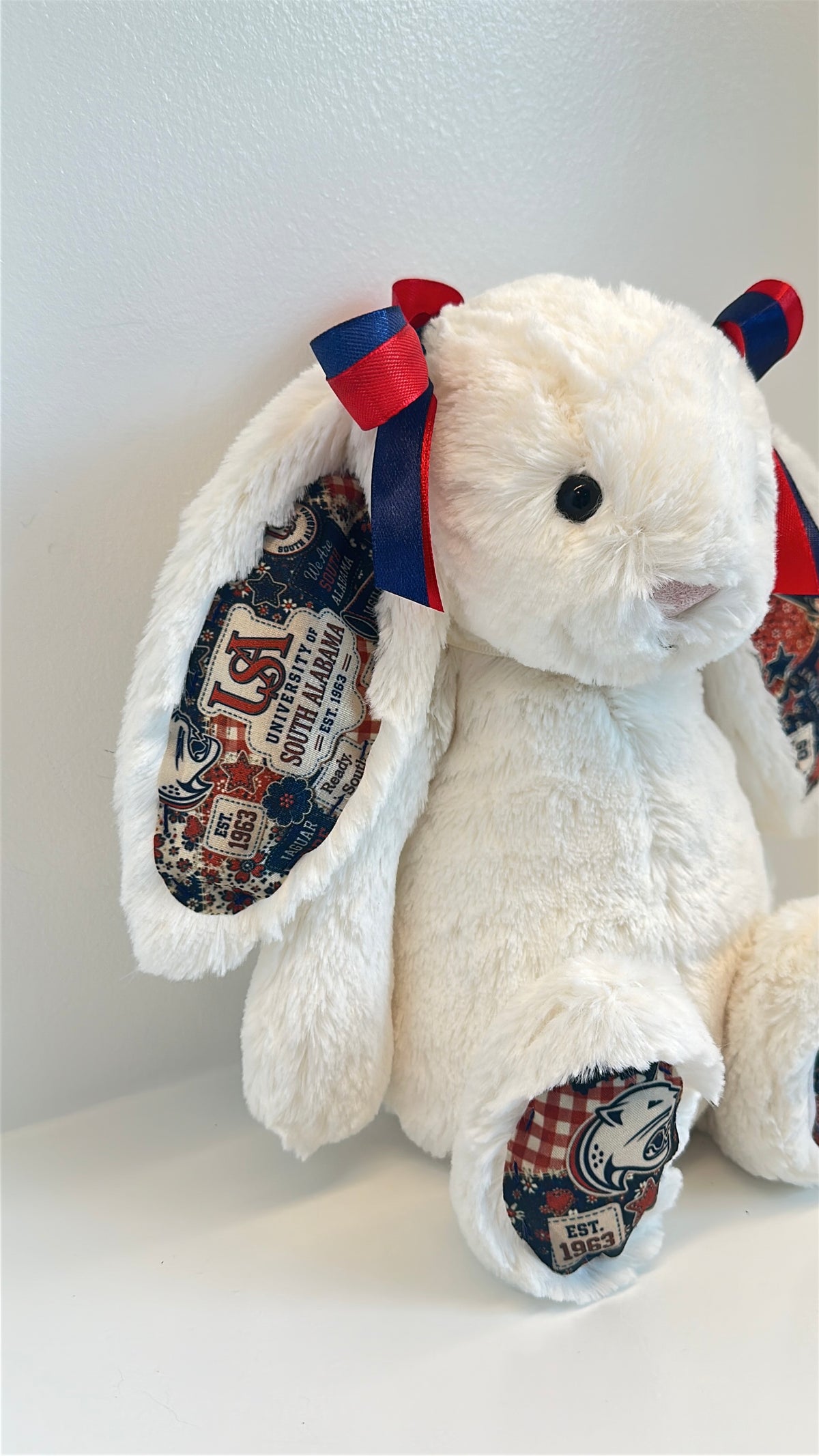 University of South Alabama Fully Custom Jellycat Bunny