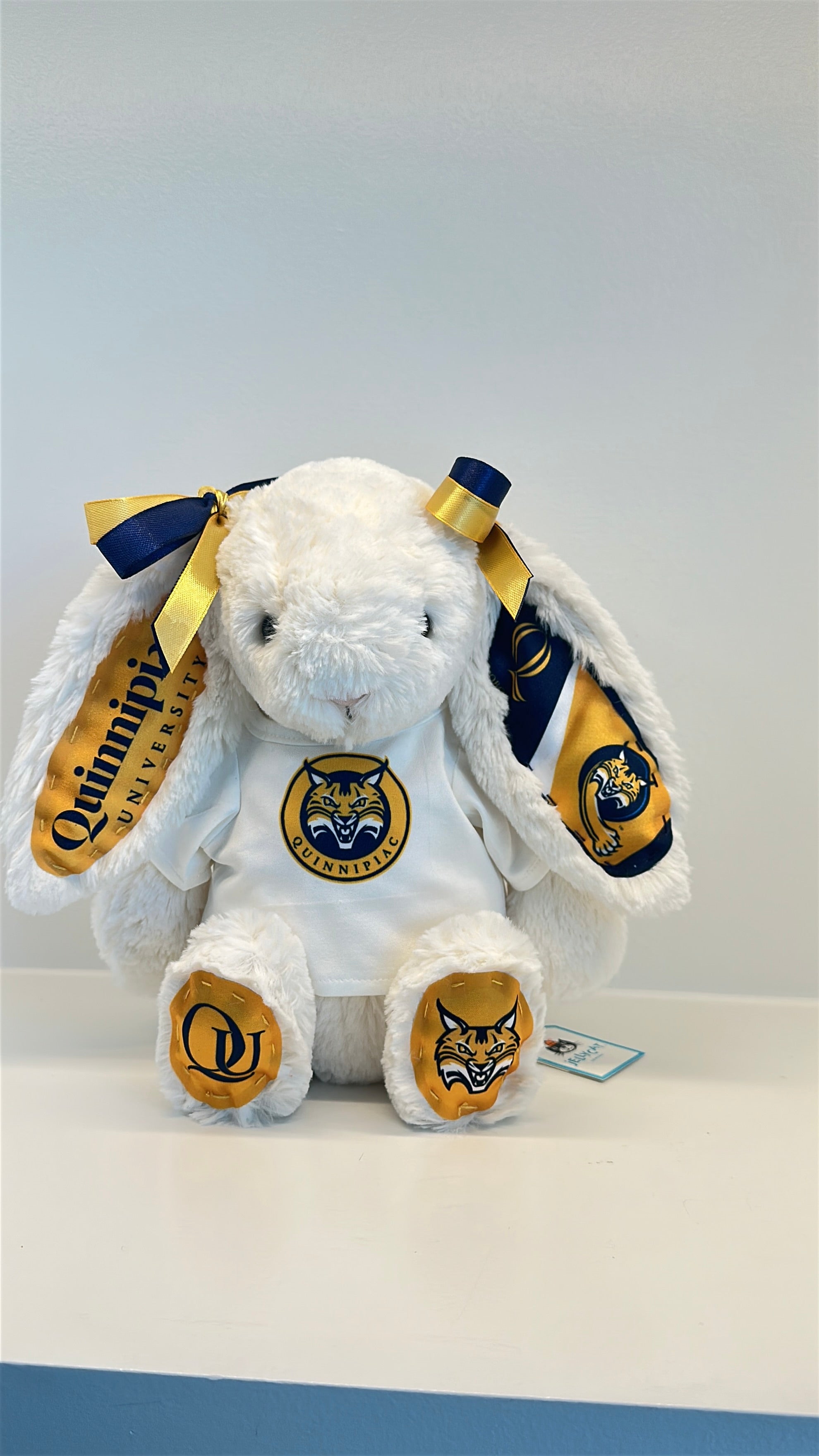 Quinnipiac Fully Custom College Jellycat Bunny