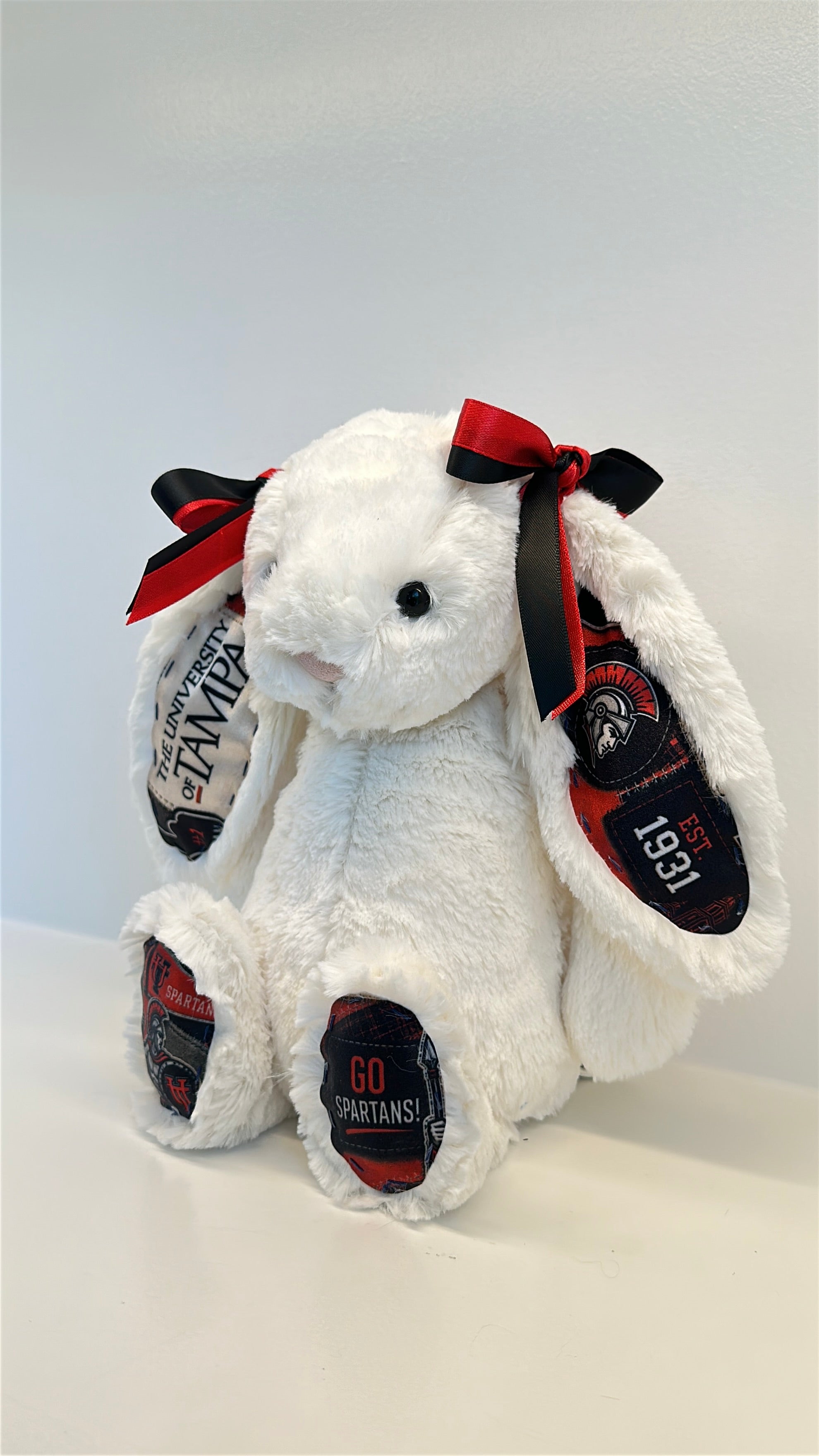 University of Tampa Custom College Jellycat Bunny