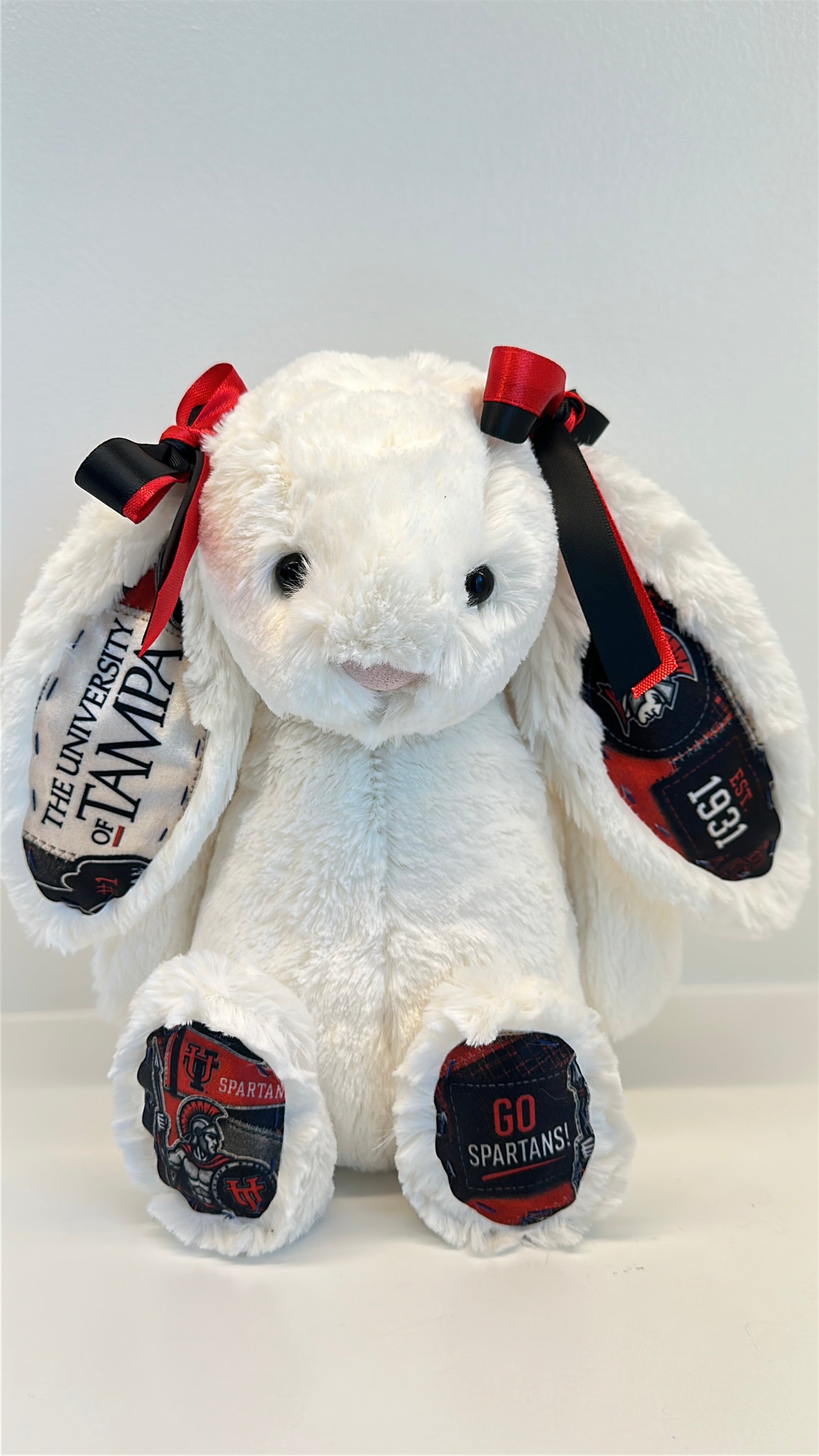 University of Tampa Custom College Jellycat Bunny
