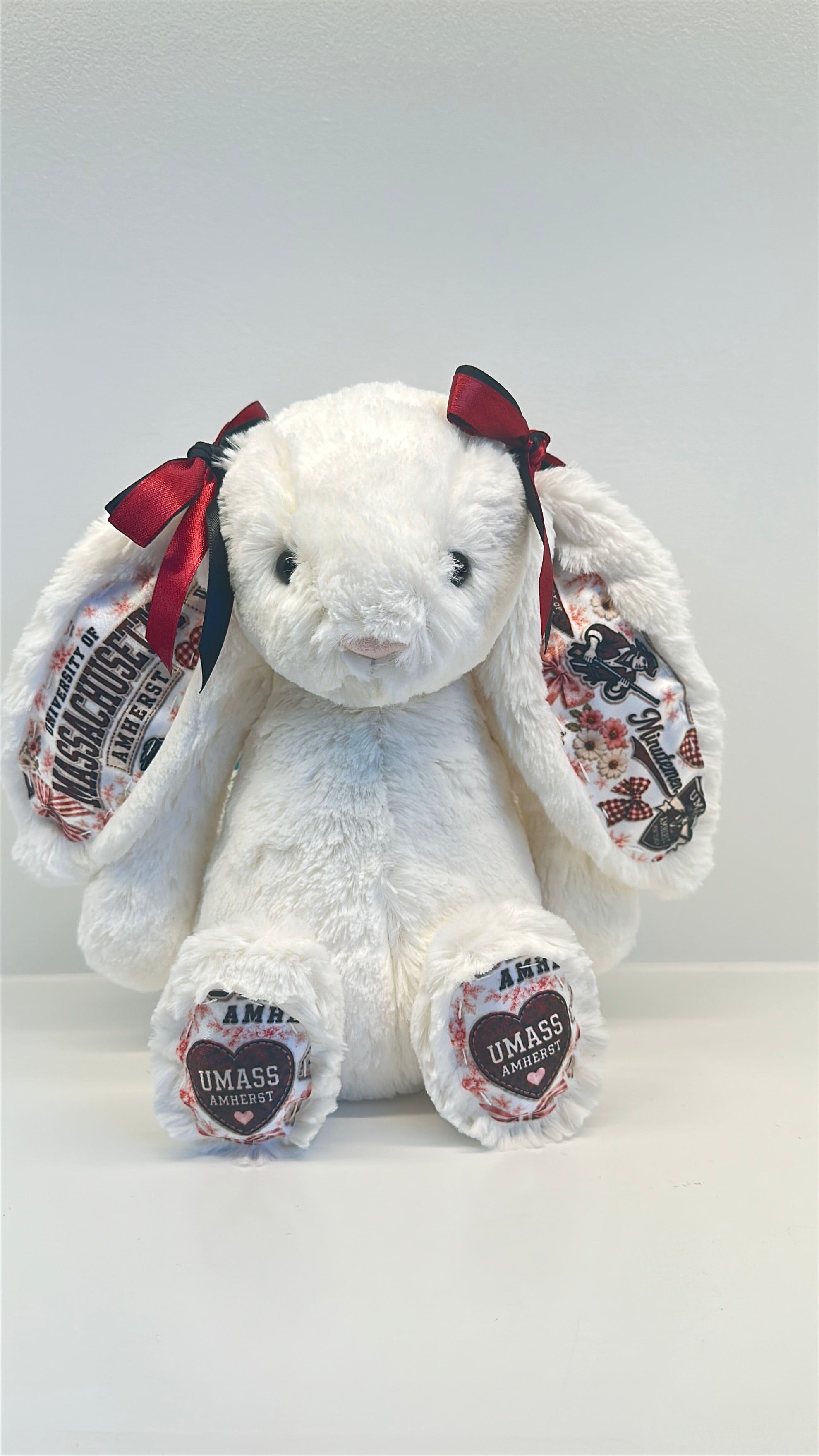 UMass Amherst Fully Custom Jellycat Bunny