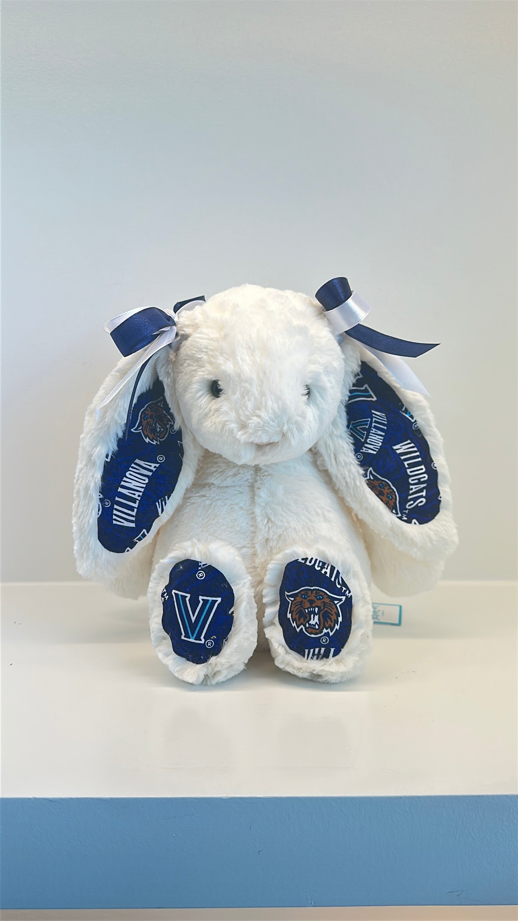 Villanova Custom College Jellycat Bashful Bunny – 4U Dezigns