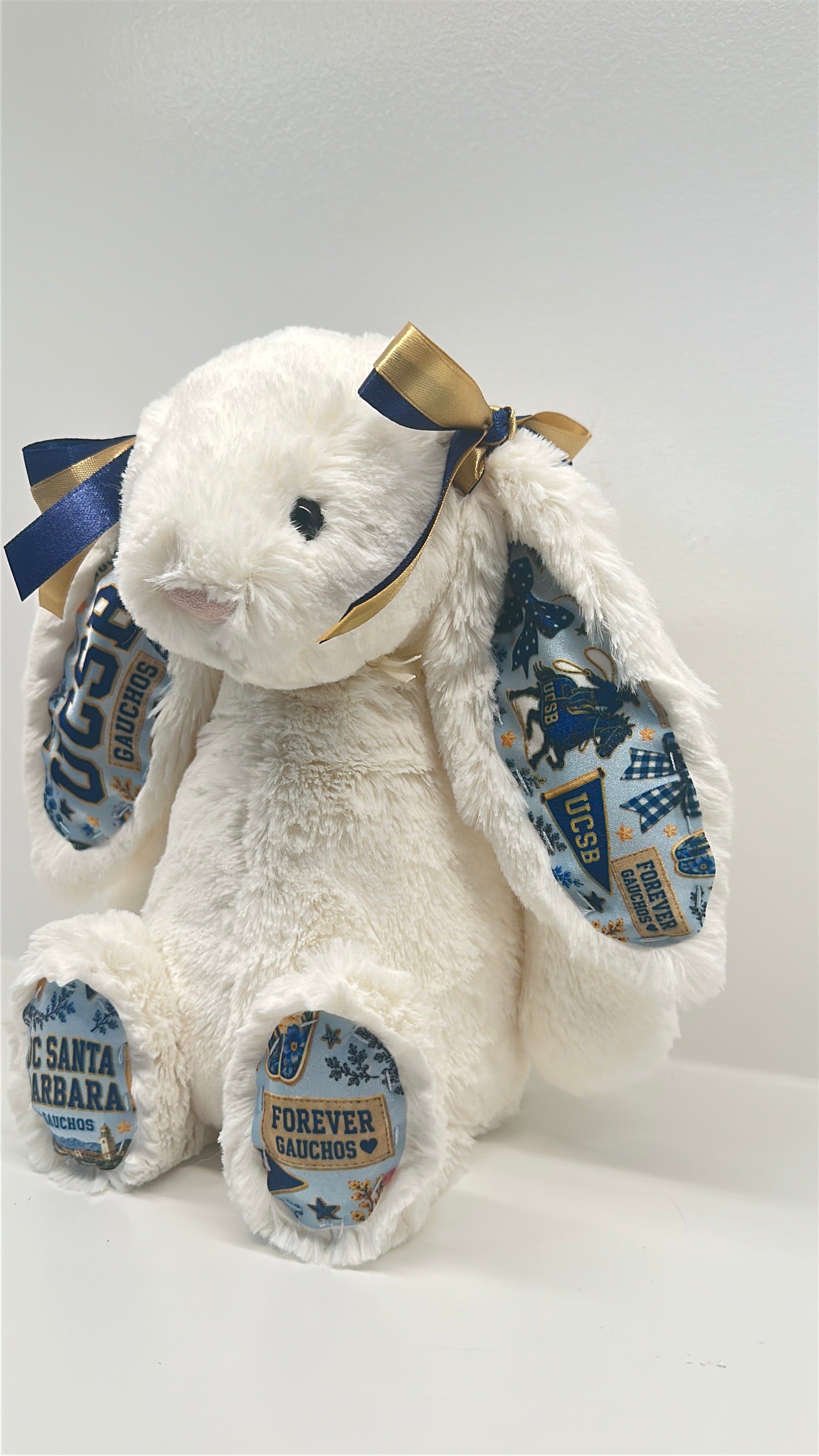 University of California Santa Barbara (UCSB) Fully Custom Jellycat Bunny