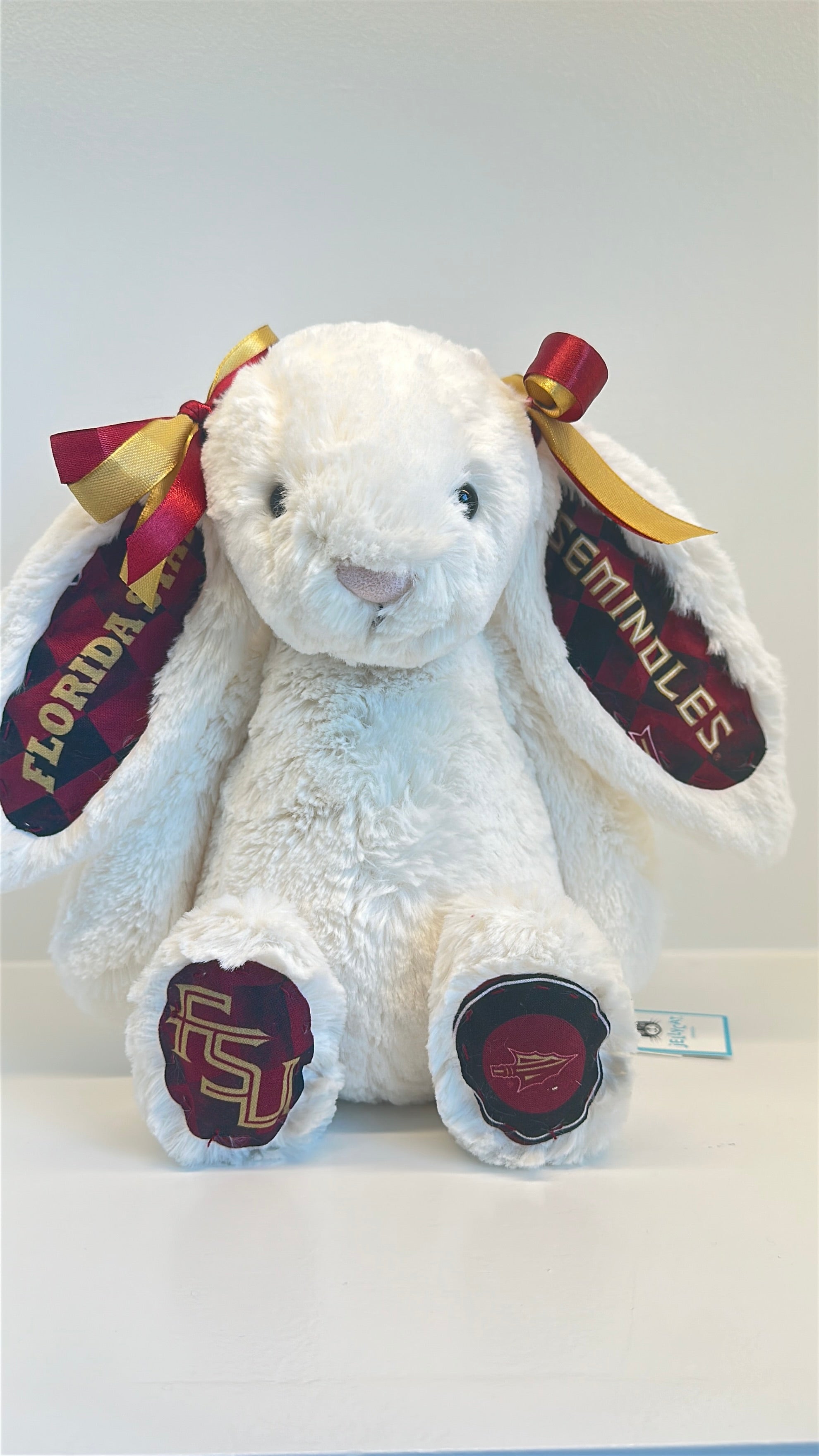 Florida State University Custom College Jellycat Bashful Bunny