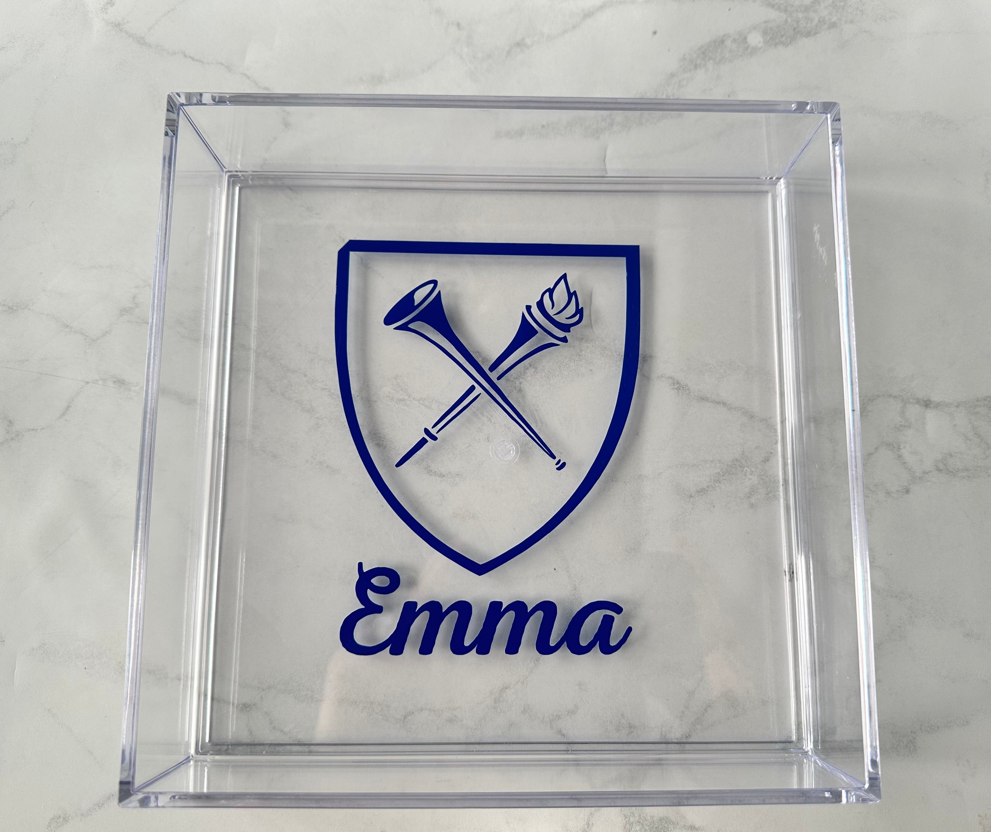 Customizable Acrylic Trays, College Acceptance Gifts, Personalized Graduation Gift, College Gifts, High School Graduation Gift, College Merch, Dorm Decor