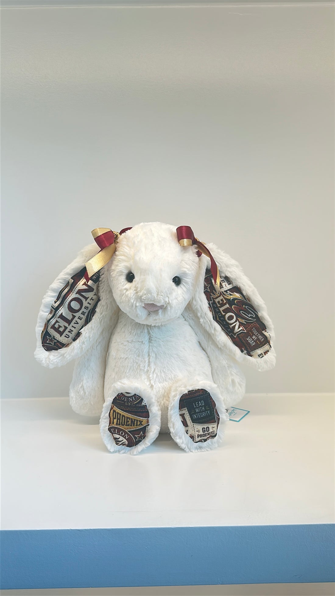 Elon University Custom College Jellycat Bunny
