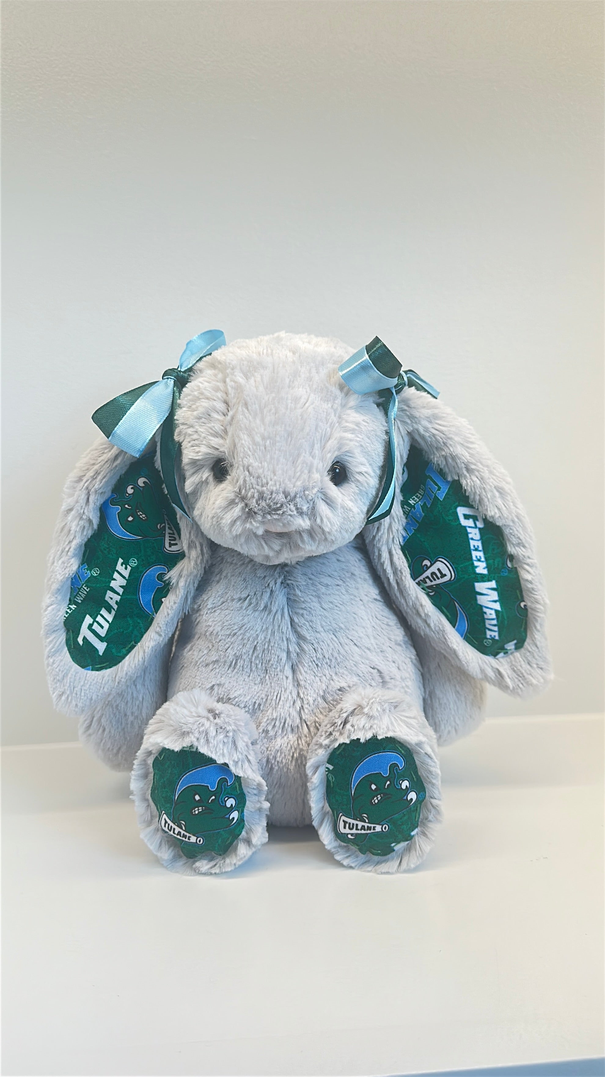 Tulane University Custom College Jellycat Bashful Bunny