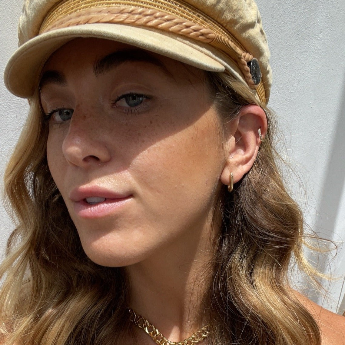 Views & Co. Oval Hoop Earrings Set