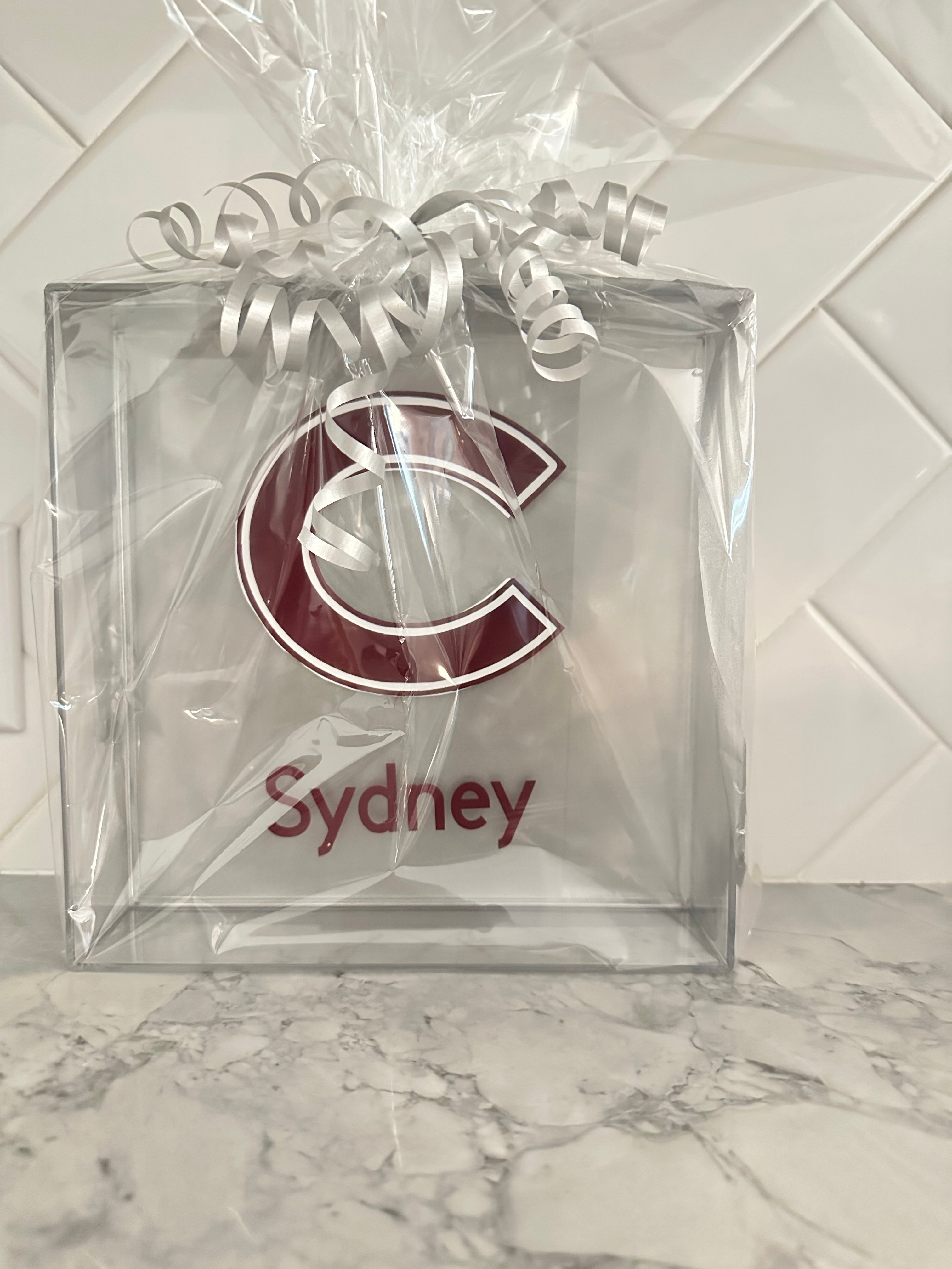 Customizable Acrylic Trays, College Acceptance Gifts, Personalized Graduation Gift, College Gifts, High School Graduation Gift, College Merch, Dorm Decor
