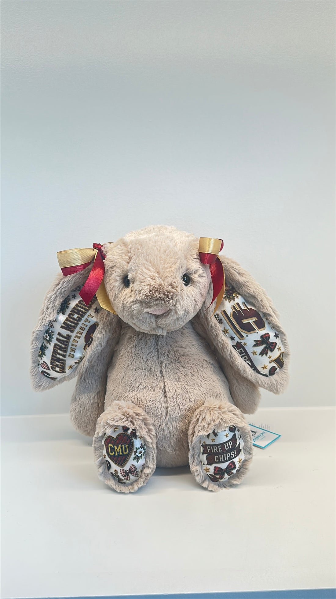 Central Michigan University Fully Custom Jellycat Bunny