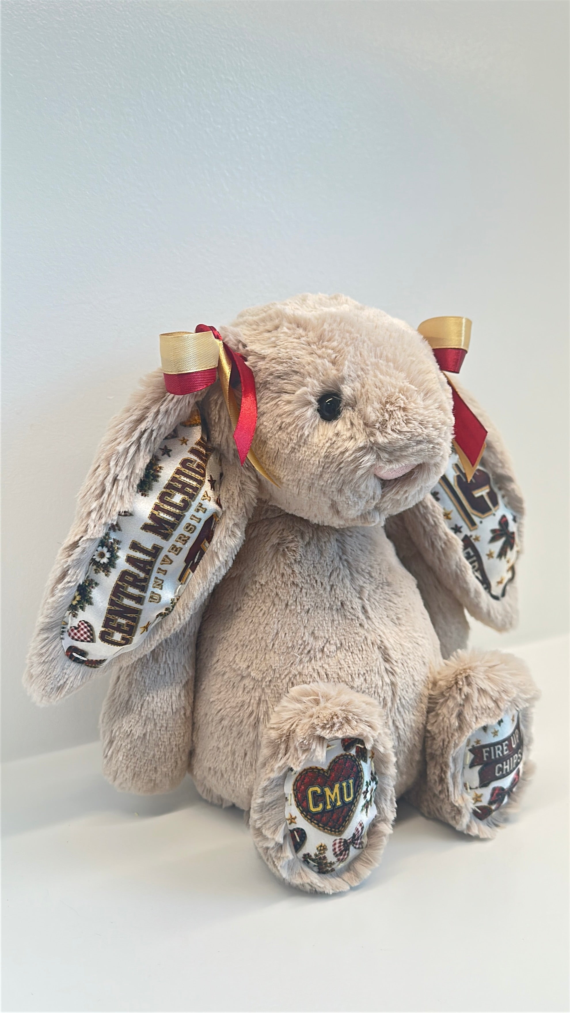 Central Michigan University Fully Custom Jellycat Bunny