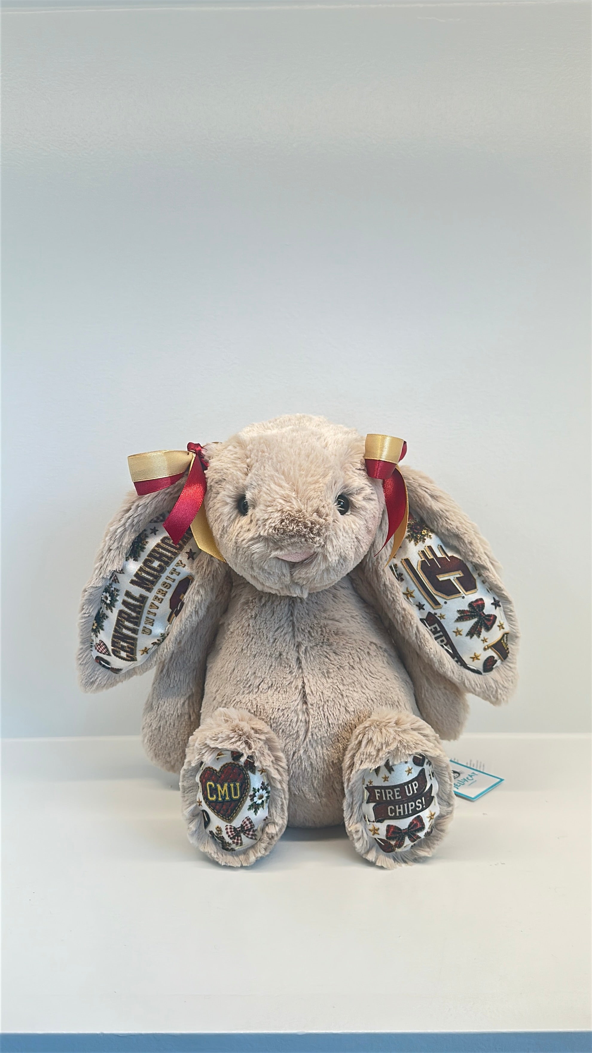 Central Michigan University Fully Custom Jellycat Bunny