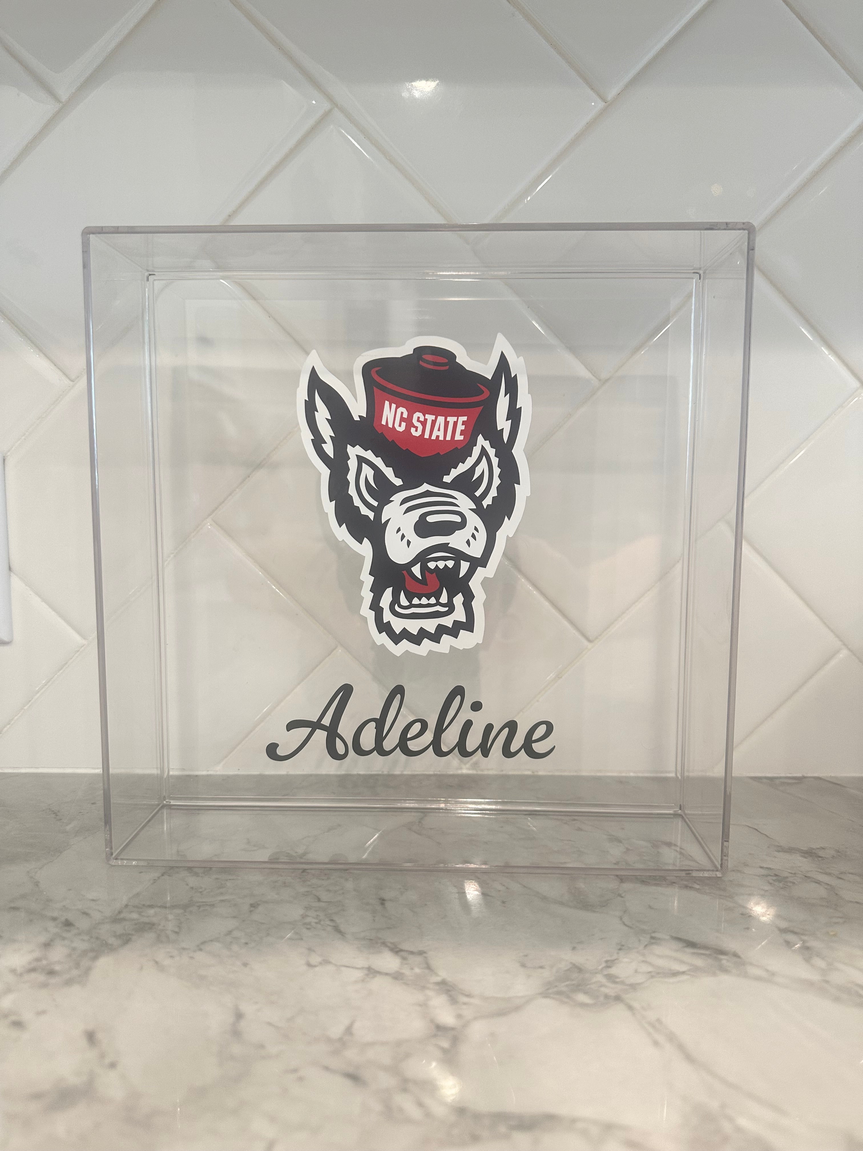 Customizable Acrylic Trays, College Acceptance Gifts, Personalized Graduation Gift, College Gifts, High School Graduation Gift, College Merch, Dorm Decor