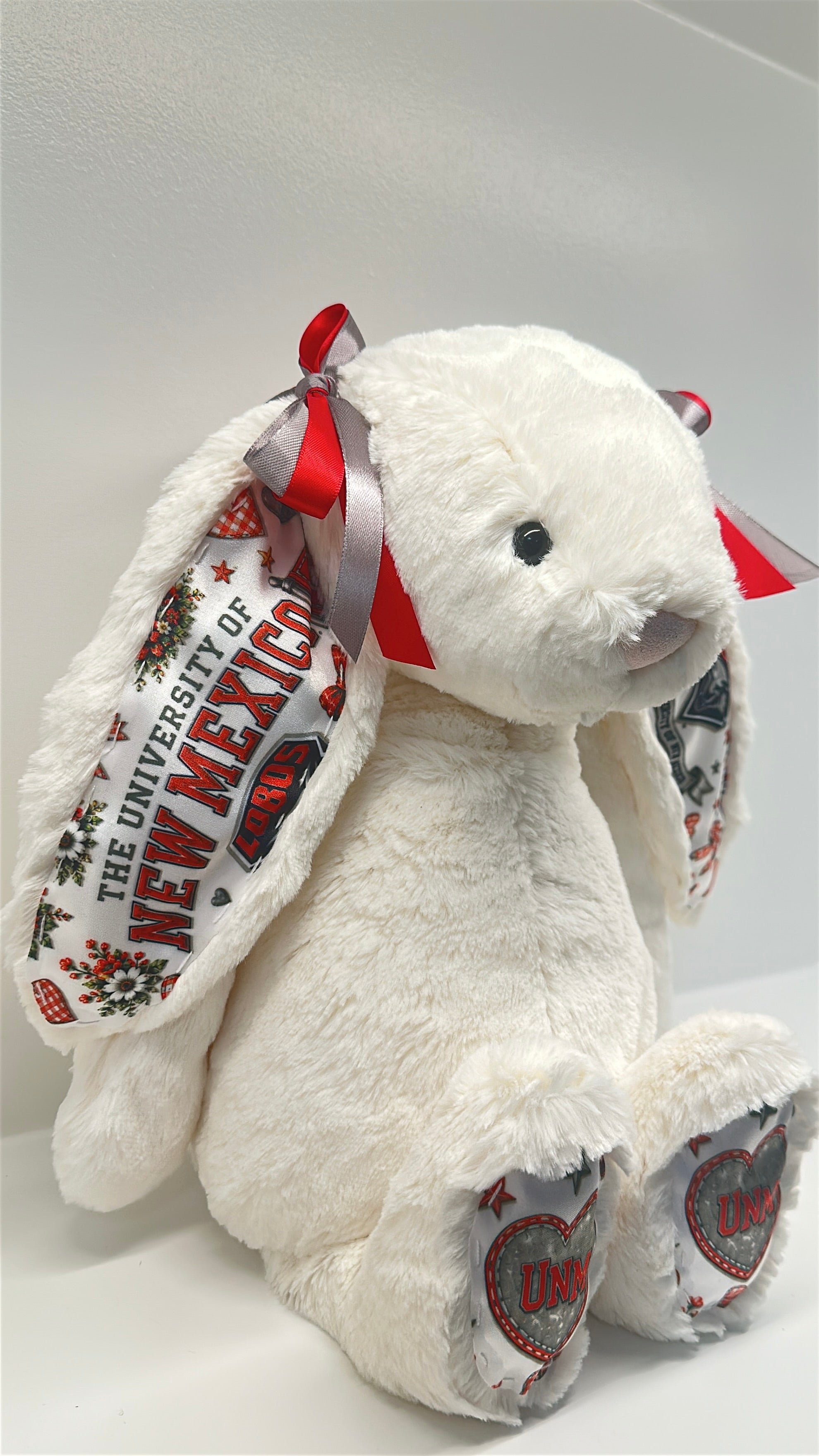 University of New Mexico  Lobos Fully Custom College Jellycat Bunny
