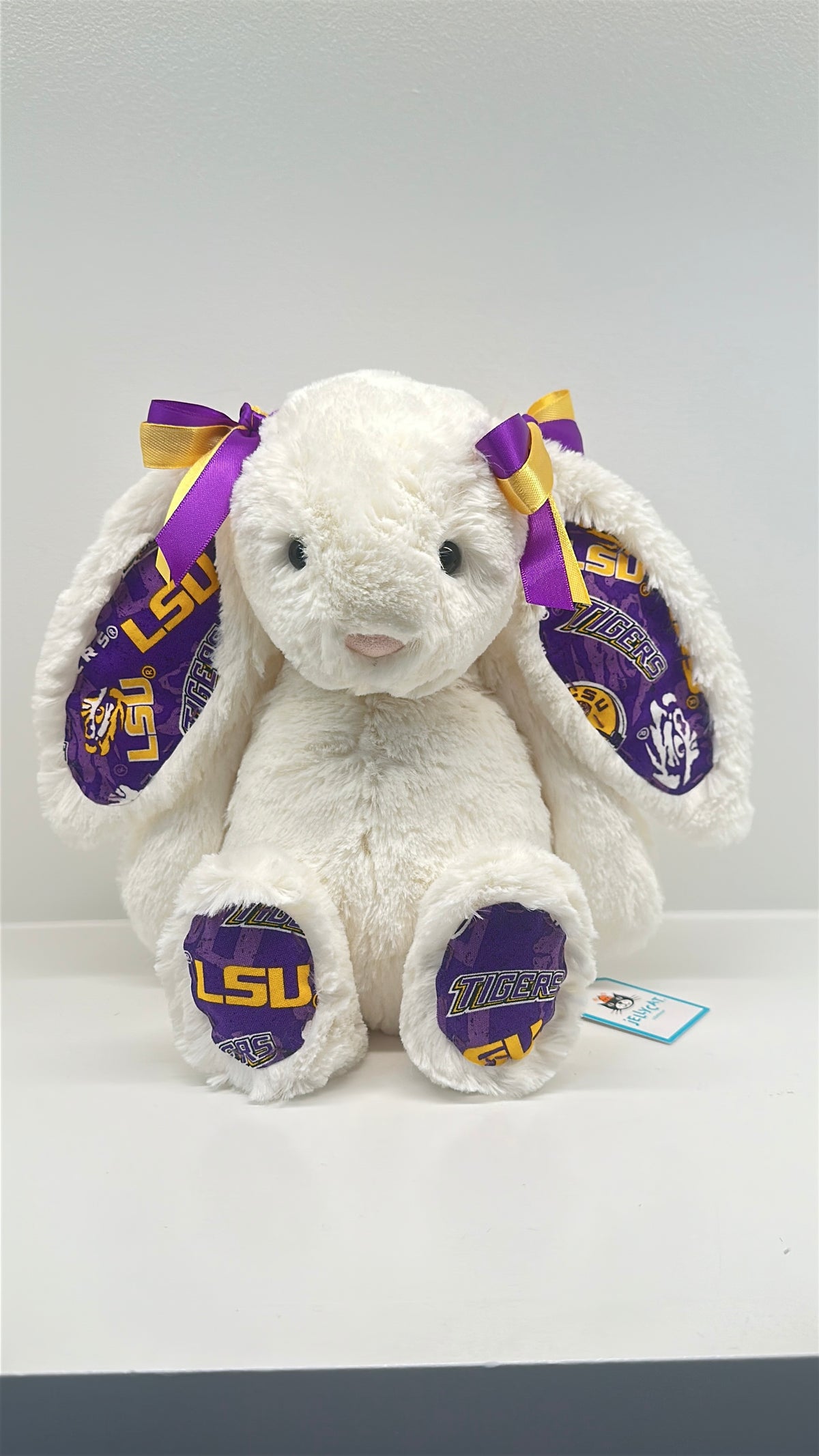 Louisiana State University (LSU) College Jellycat Bunny