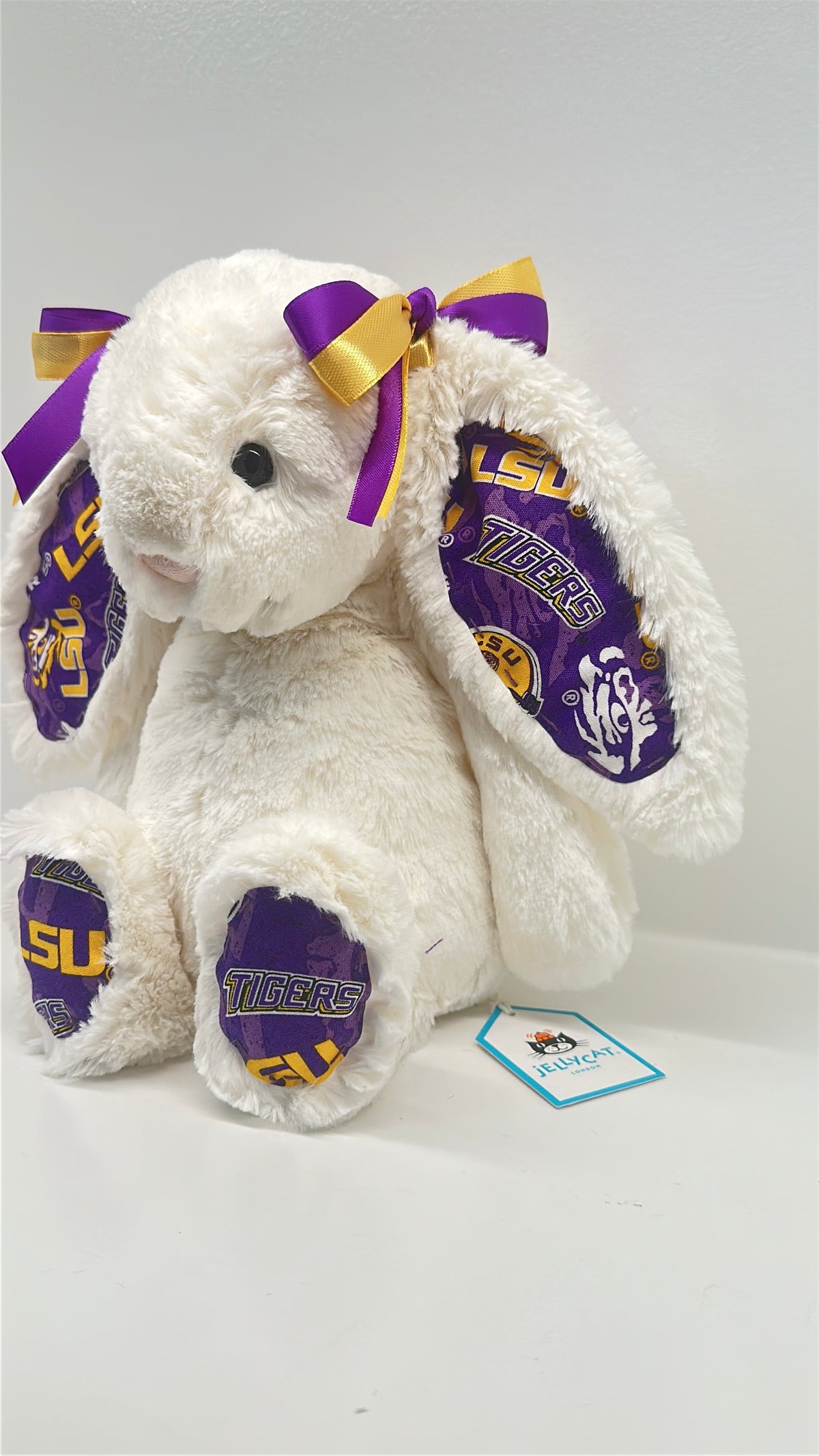 Louisiana State University (LSU) College Jellycat Bunny